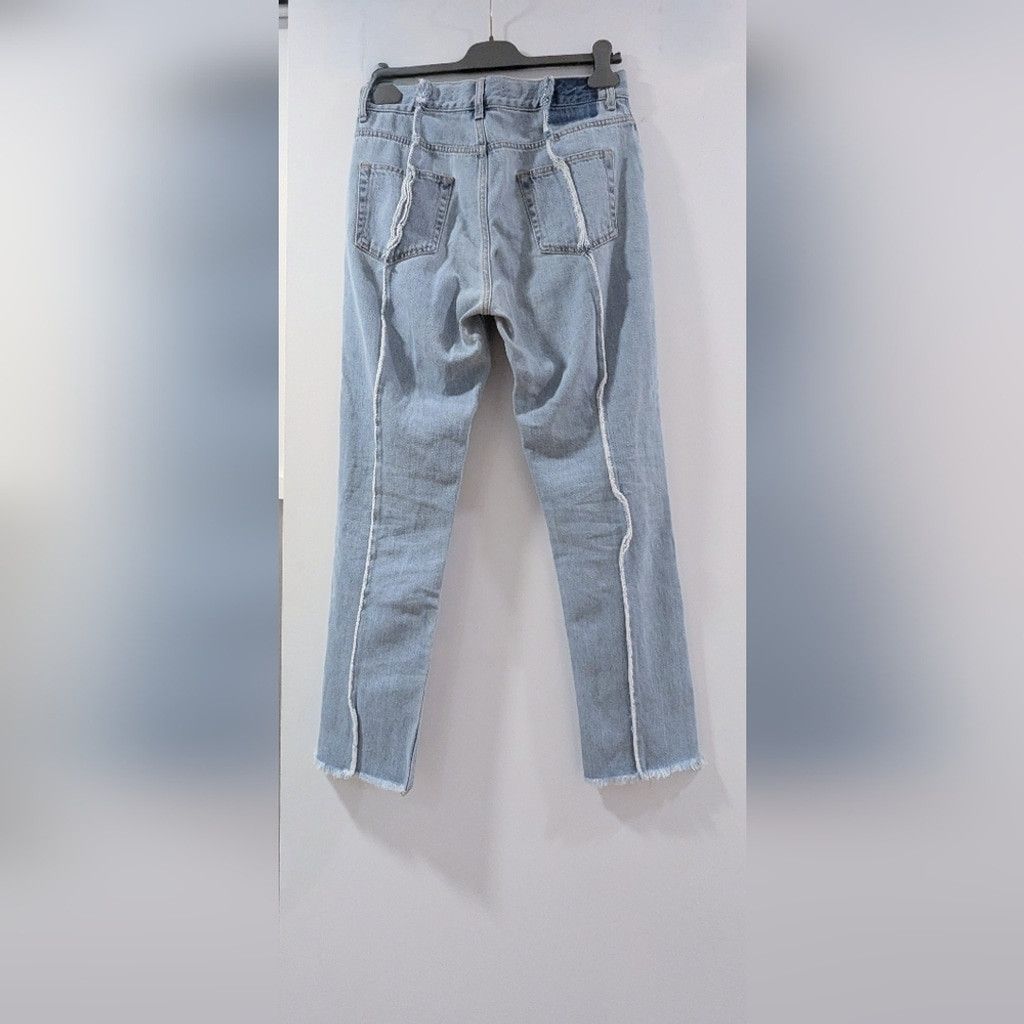 rokh Rokh Light Blue Jeans With Frayed Detailing Size 26" / US 2 / IT 38 - 3 Thumbnail