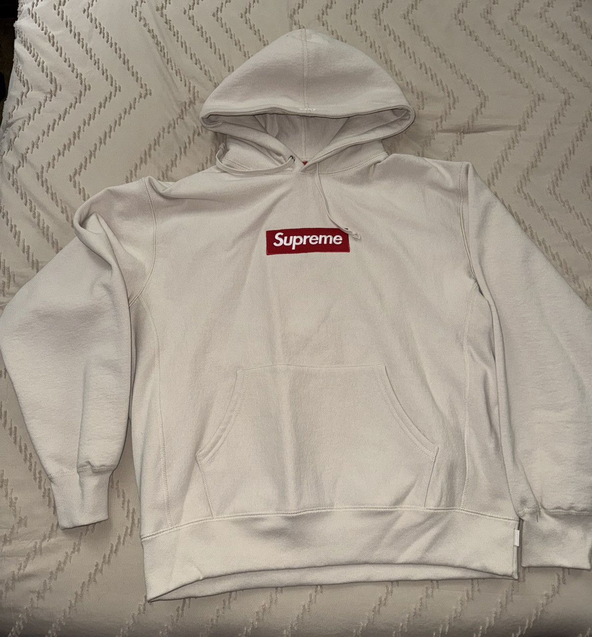 Supreme Box Logo Hooded Sweatshirt stone 【公式通販】