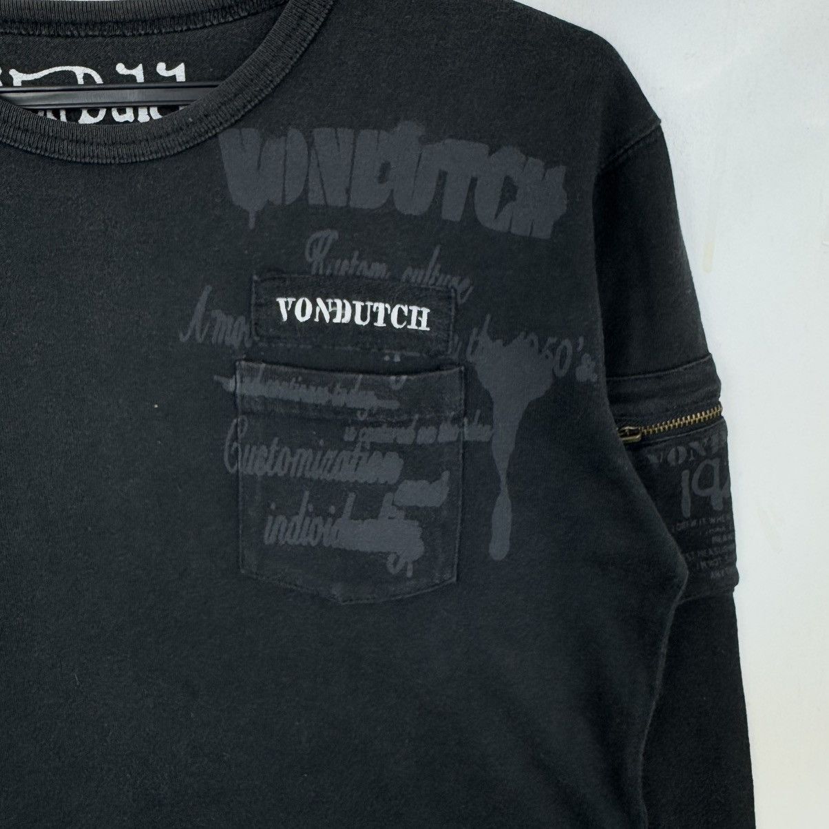 Vintage × Von Dutch Von Dutch Long Sleeve Shirt Size US M / EU 48-50 / 2 - 2 Thumbnail