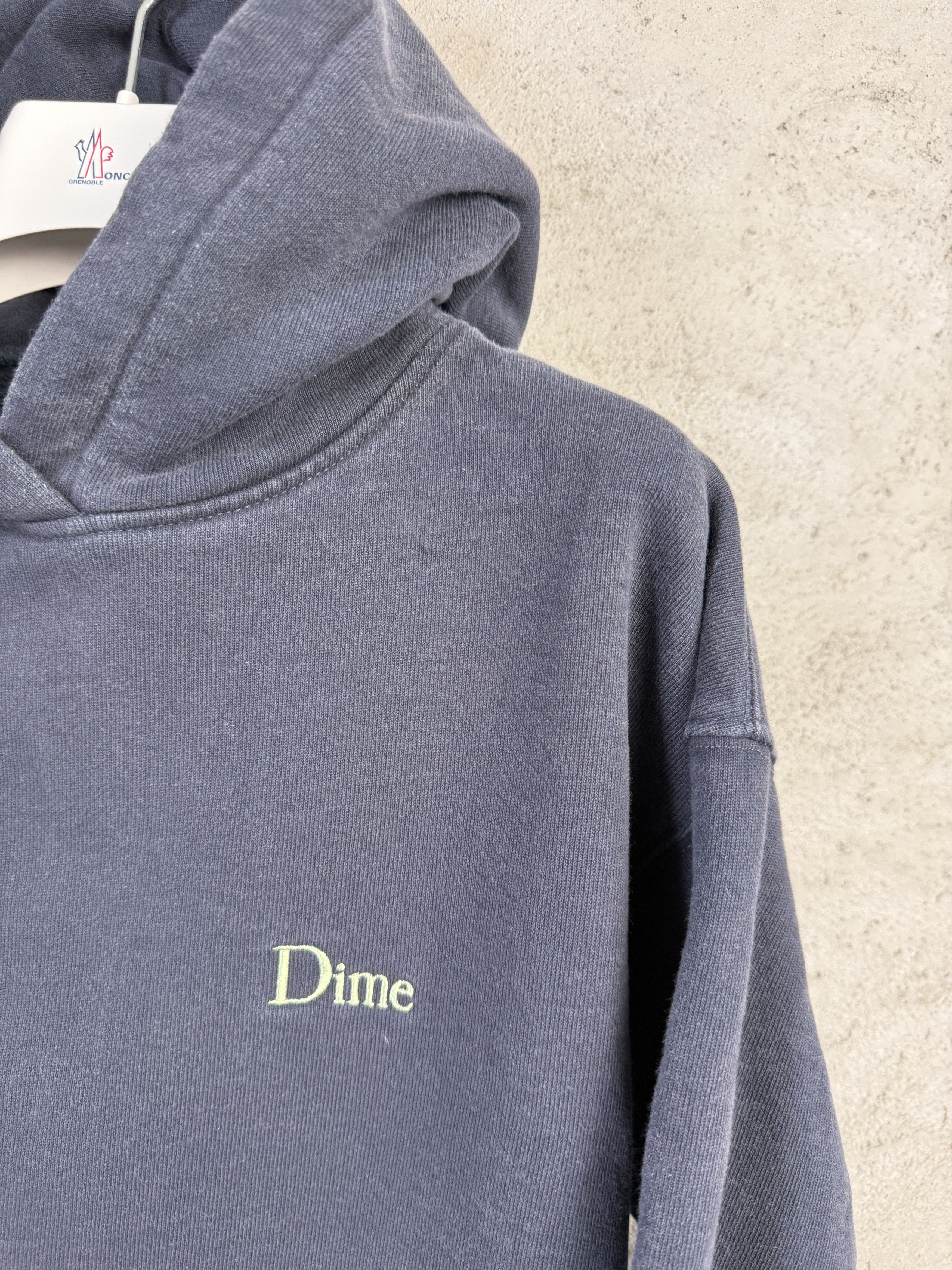 Dime Dime small logo hoodie casual skate rap hip hop Size US S / EU 44-46 / 1 - 2 Thumbnail