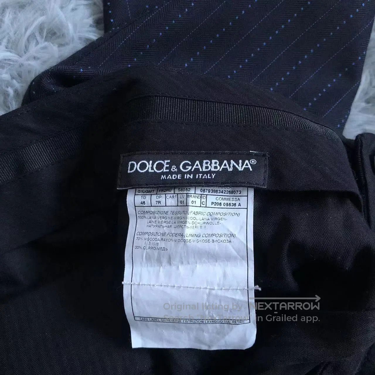 Dolce & Gabbana Dolce Gabbana Three-Piece Stitch Suit. Size US S / EU 44-46 / 1 - 8 Thumbnail