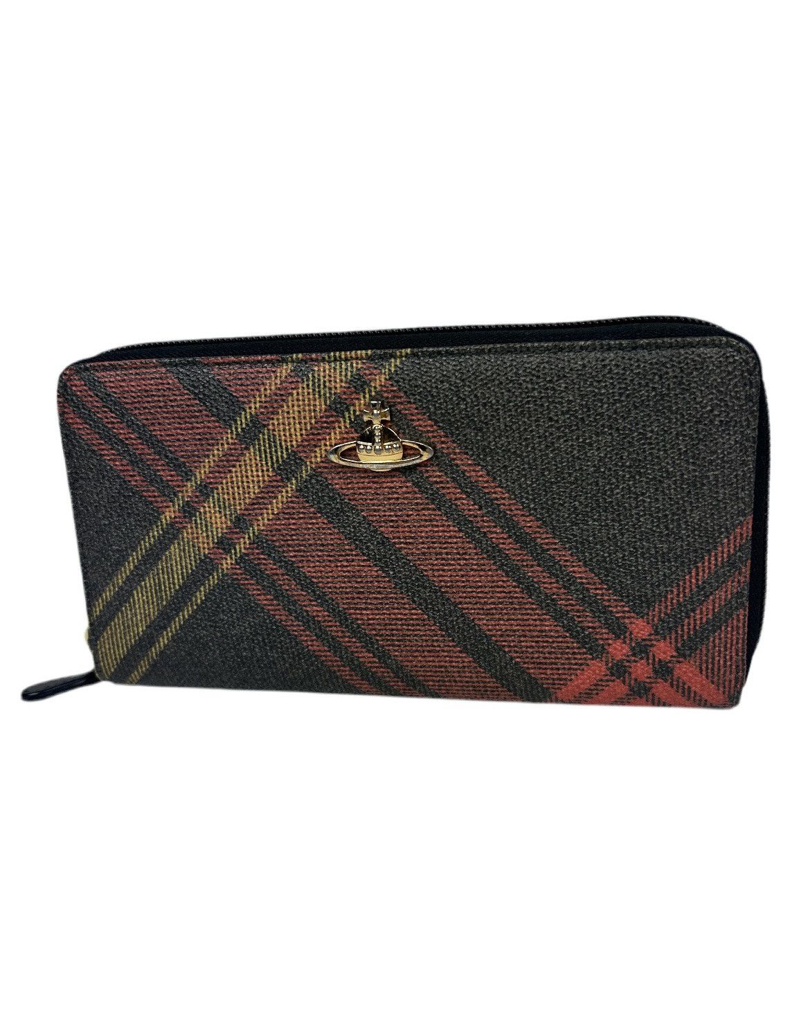 Vivienne Westwood Vivienne Westwood Tartan Orb Zippy Wallet Size ONE SIZE - 1 Thumbnail