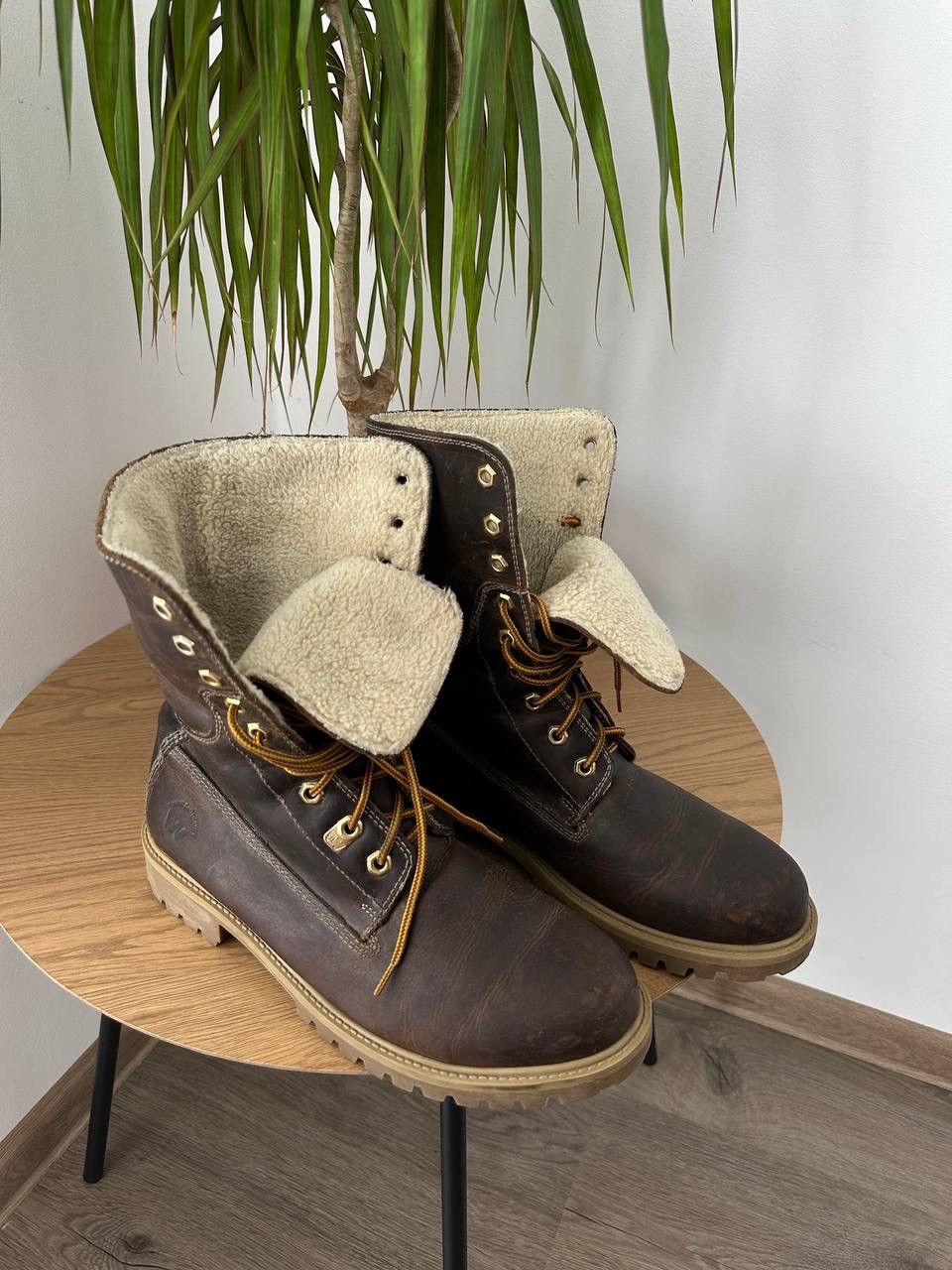 Japanese Brand × Vintage Vintage Weinbrenner Brown Leather Boots Size US 9.5 / EU 42-43 - 17 Thumbnail