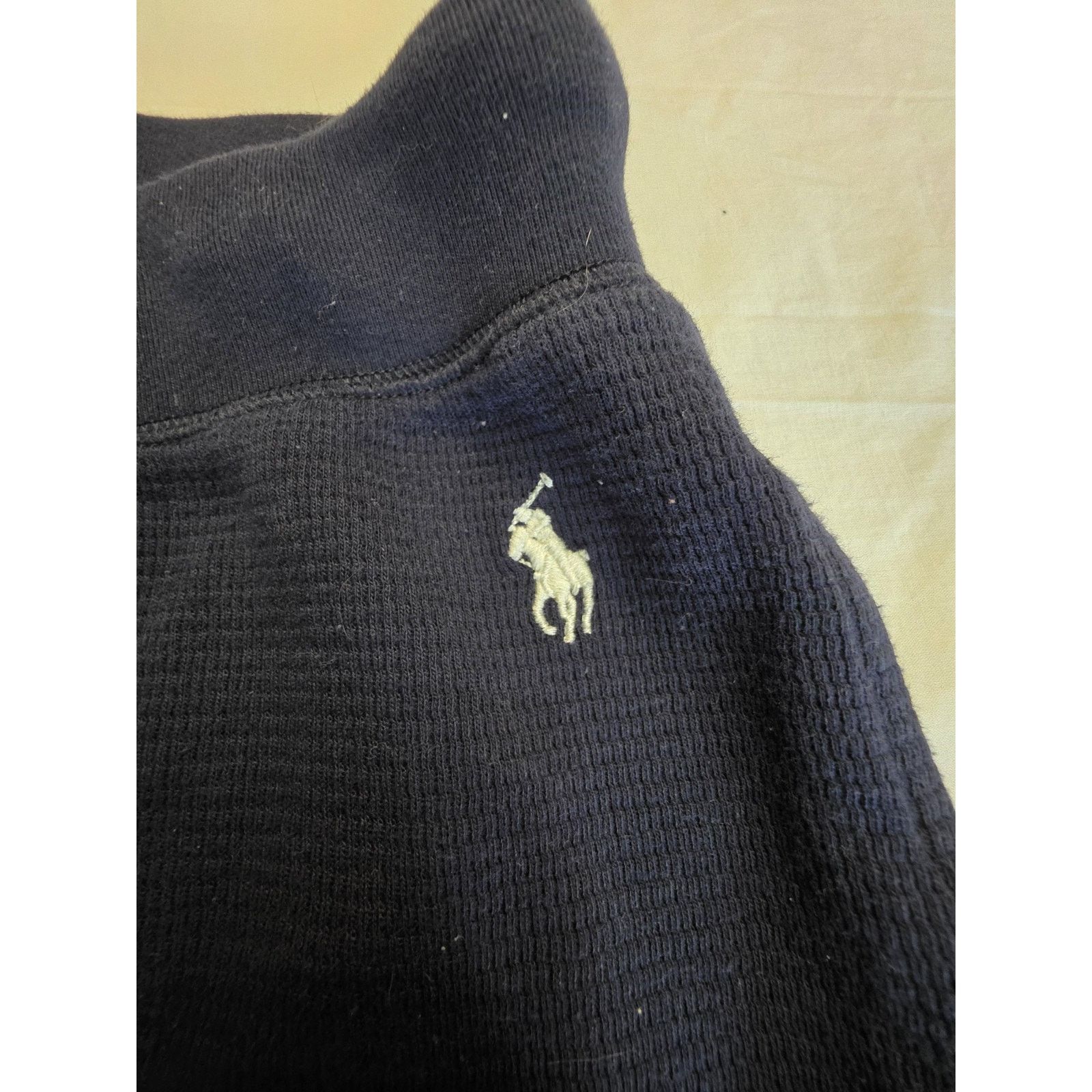 Polo Ralph Lauren Polo Ralph Lauren Men's Size Large Navy Blue Waffle Pants Size US 38 / EU 54 - 4 Thumbnail