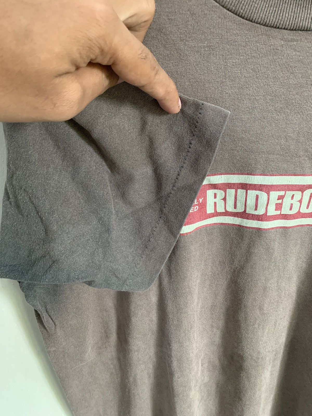 Vintage Vintage Sunfaded RudeBoy T shirt Size US L / EU 52-54 / 3 - 4 Thumbnail