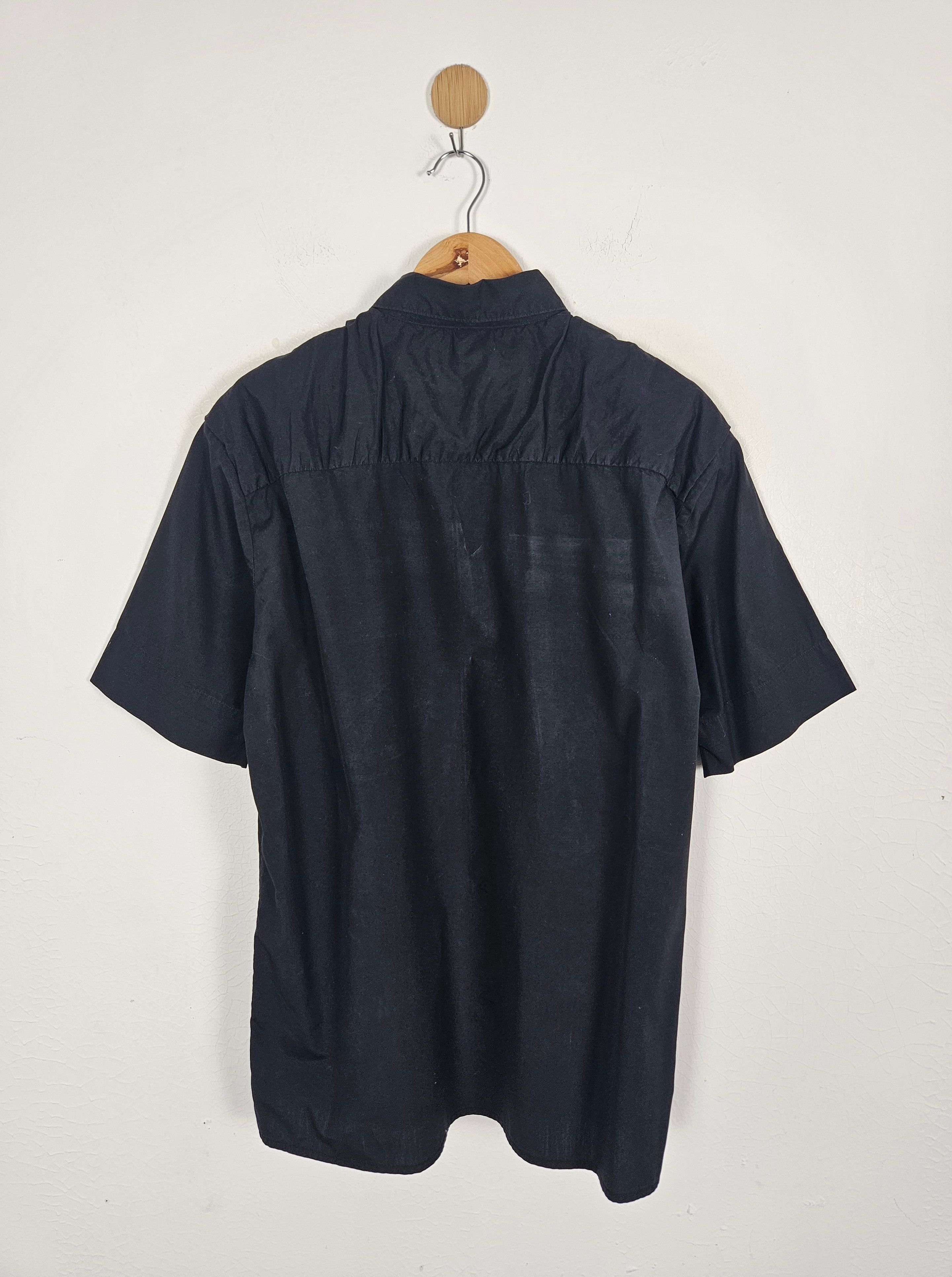 Yohji Yamamoto Yohji Yamamoto Pour Homme Buttons Up Rayon Shirt Size US L / EU 52-54 / 3 - 3 Thumbnail