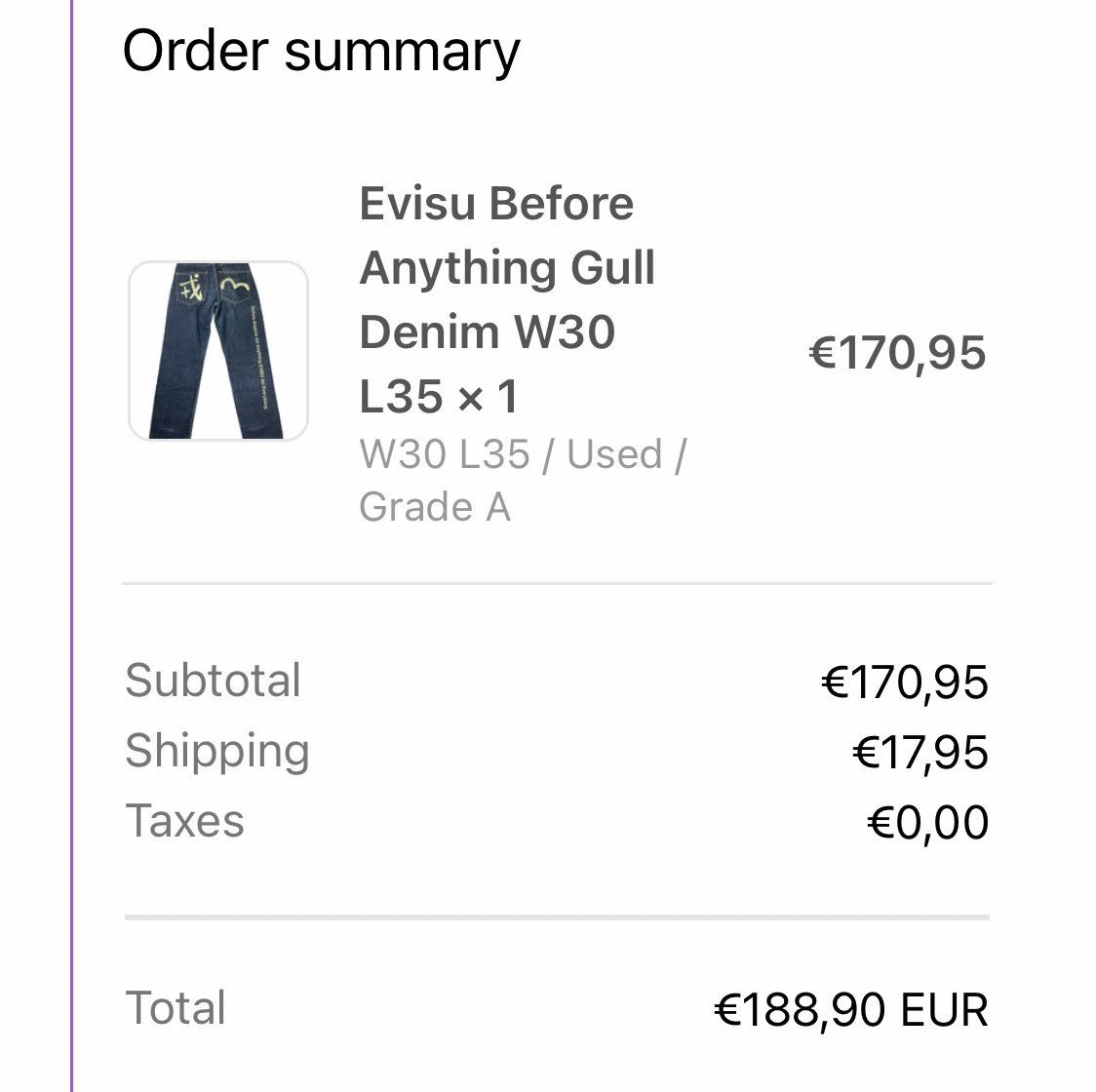 Evisu Evisu Jeans Size US 30 / EU 46 - 7 Thumbnail