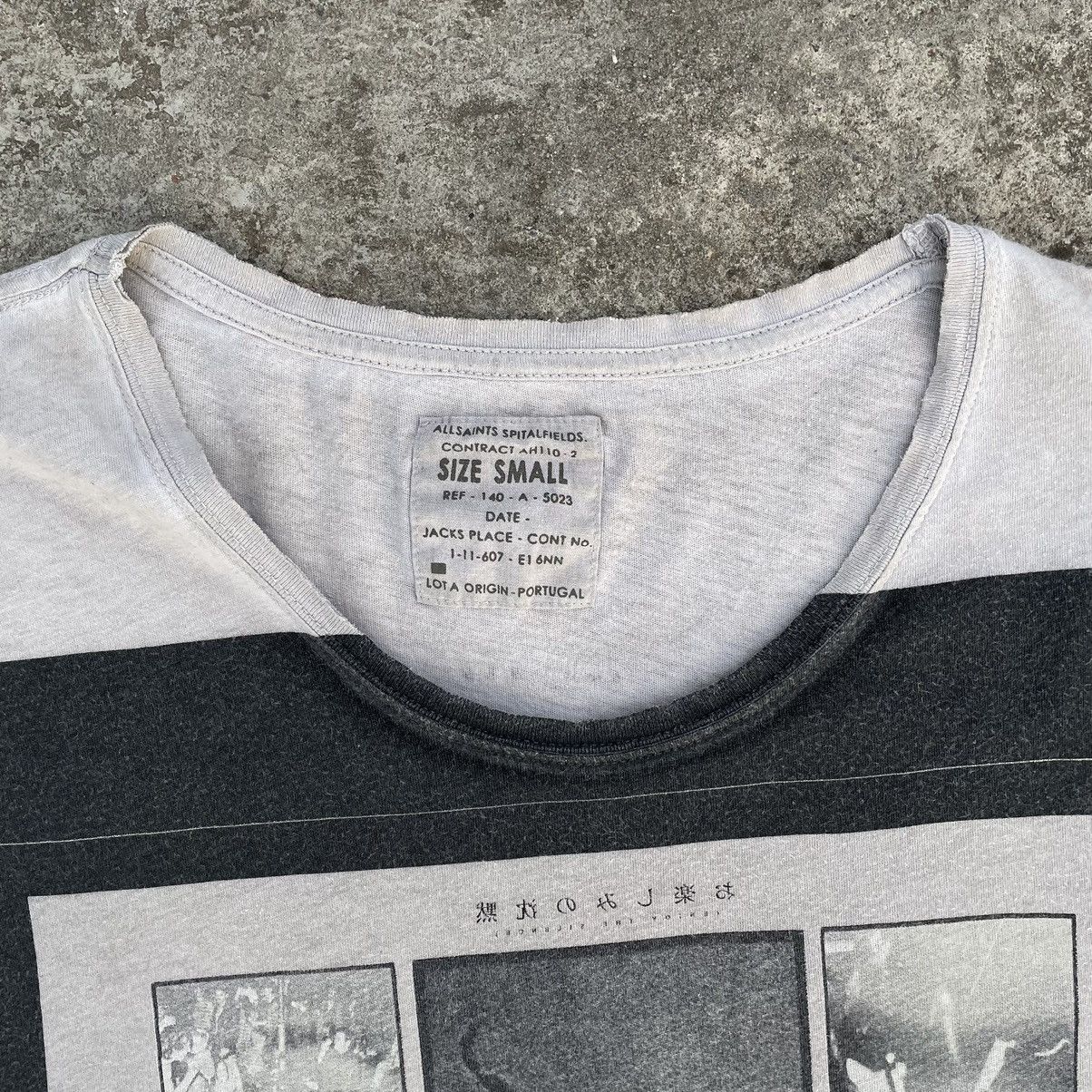 Allsaints Luxury Allsaints T-shirts Big Logo Small Streetwear Rare Size US M / EU 48-50 / 2 - 4 Thumbnail