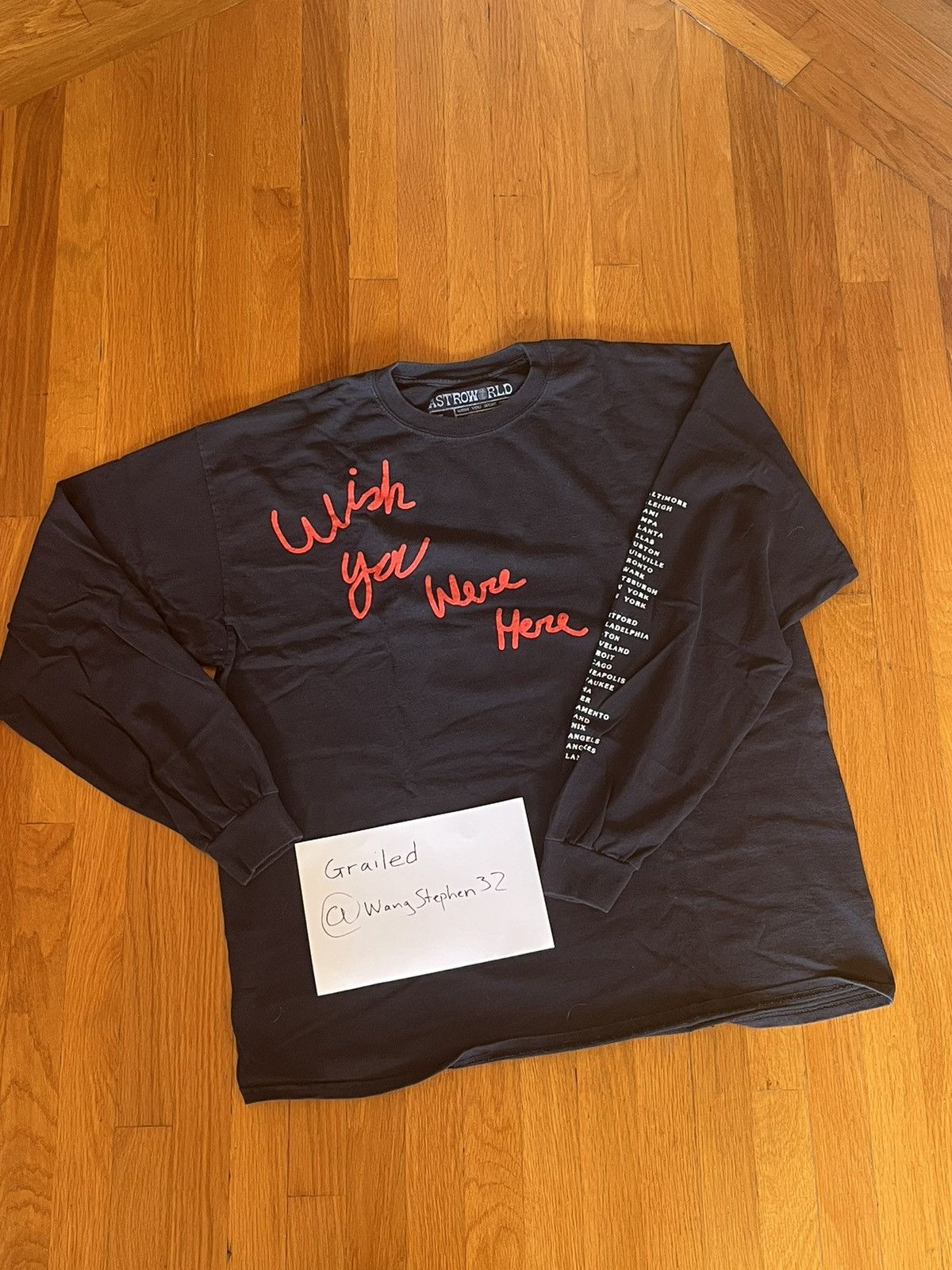 Travis Scott Travis Scott Astroworld Long Sleeve Merch Shirt Size US L / EU 52-54 / 3 - 2 Thumbnail