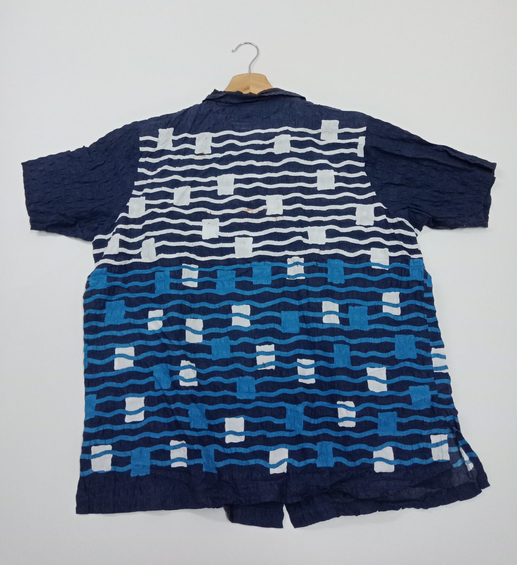 Y's for Men × Yohji Yamamoto Ys for Living Linen Traditional Abstract #C Size US L / EU 52-54 / 3 - 2 Thumbnail