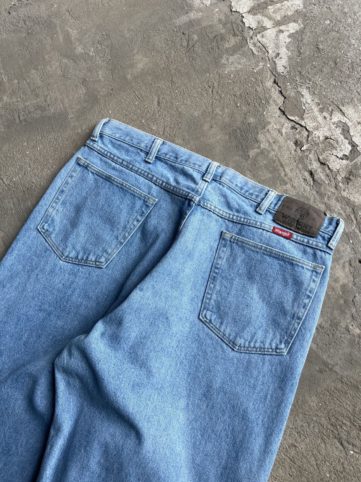 Carhartt × JNCO × Wrangler Vintage Wrangler Perfect Washed Baggy Pants Carhart Style Size US 36 / EU 52 - 7 Thumbnail