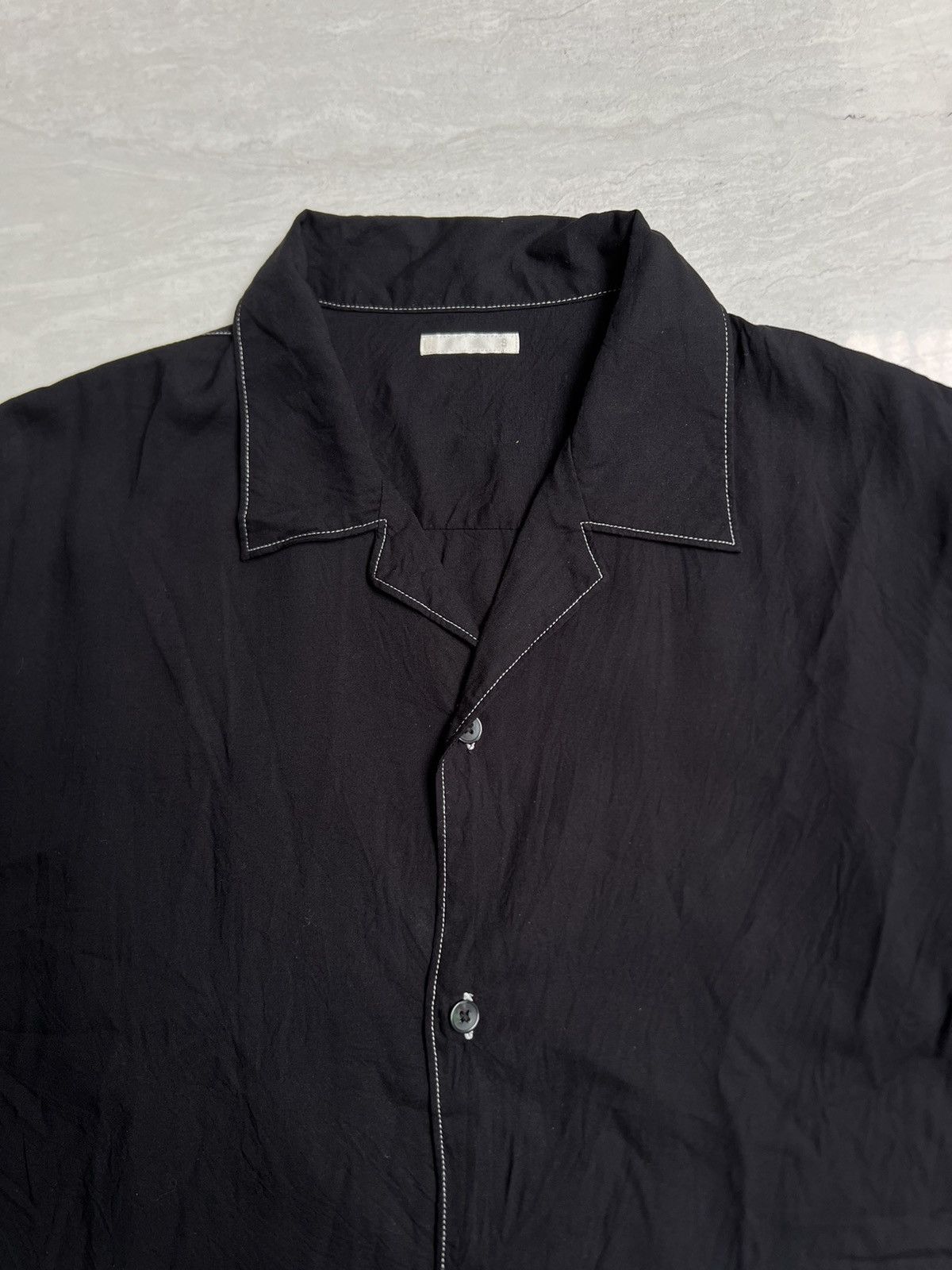 GU GU Black Boxy Shirt Size US M / EU 48-50 / 2 - 3 Thumbnail