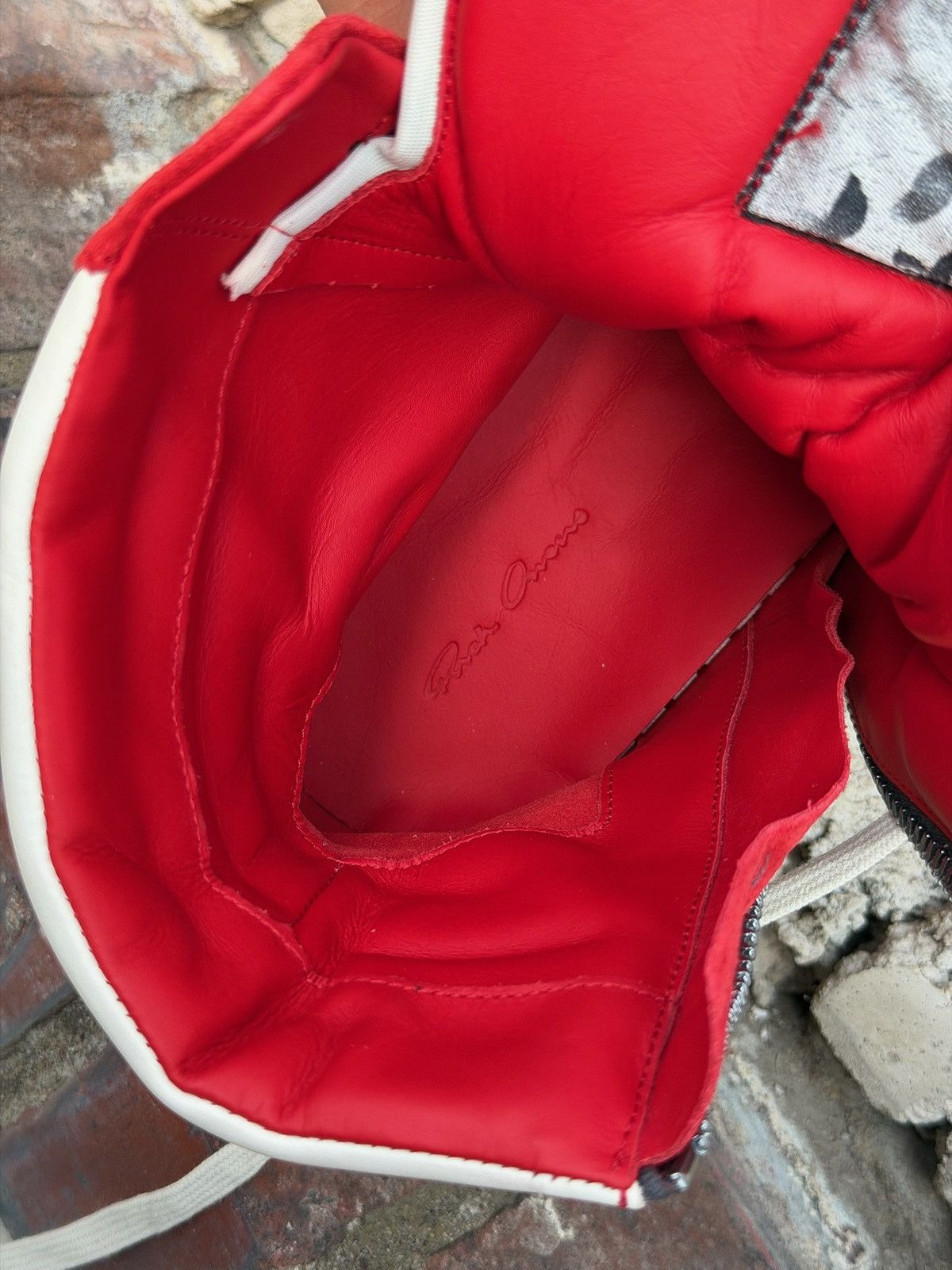 Rick Owens Rick Owens Geobasket Carnelian Milk Size US 10 / EU 43 - 7 Thumbnail