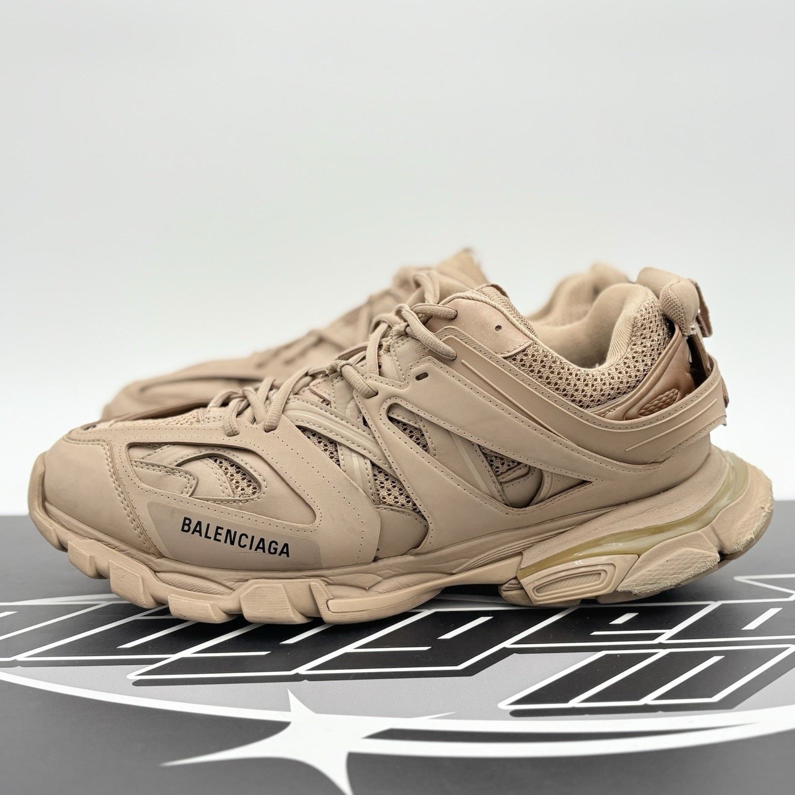 Balenciaga Balenciaga Track Sneaker ' Beige ' | GOOD CONDITION Size US 13 / EU 46 - 1 Thumbnail