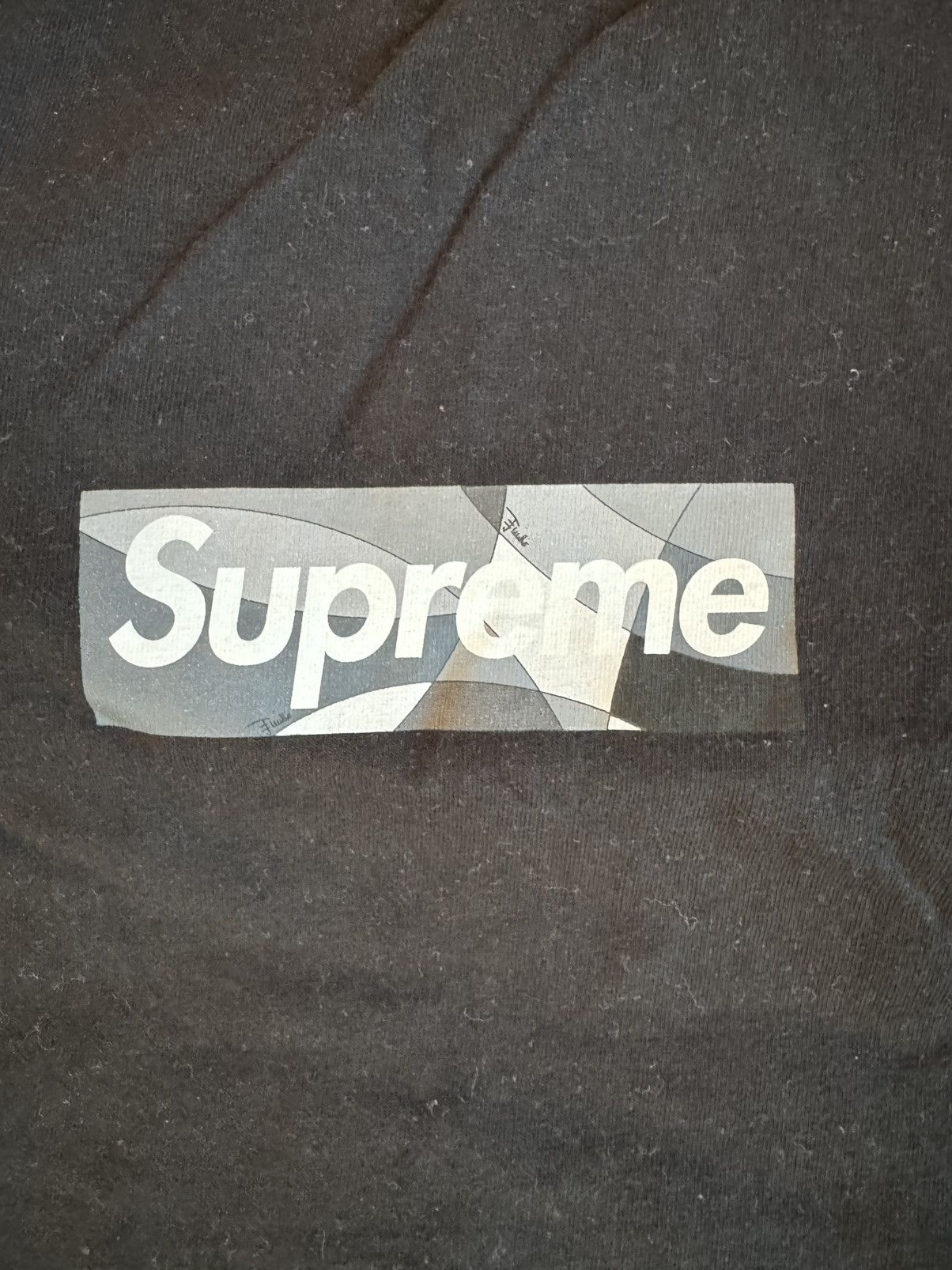 Supreme Supreme x Pucci Tee Black XL Size US XL / EU 56 / 4 - 3 Thumbnail