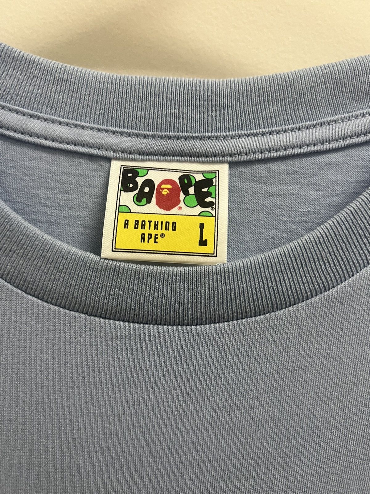 Bape Bape Pigment Three Ape Head Tee Size US L / EU 52-54 / 3 - 5 Thumbnail