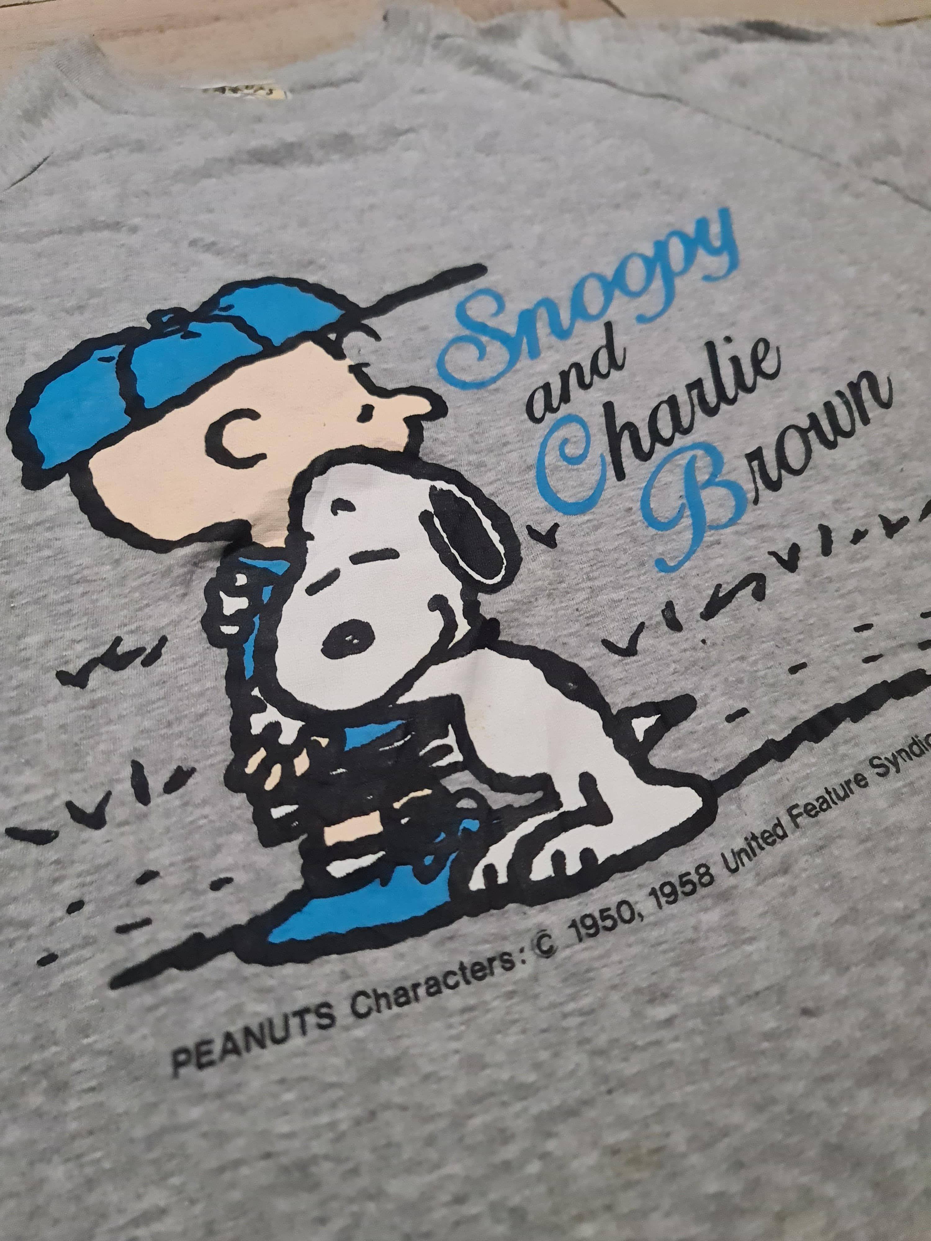 Peanuts × Vintage vintage peanuts tshirt single stitch Size US L / EU 52-54 / 3 - 2 Thumbnail