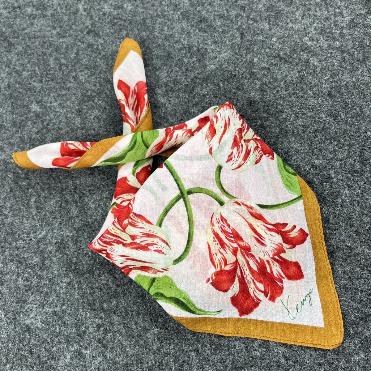 Kenzo Kenzo Handkerchief / Bandana / Neckerchief B163 Size ONE SIZE - 3 Thumbnail