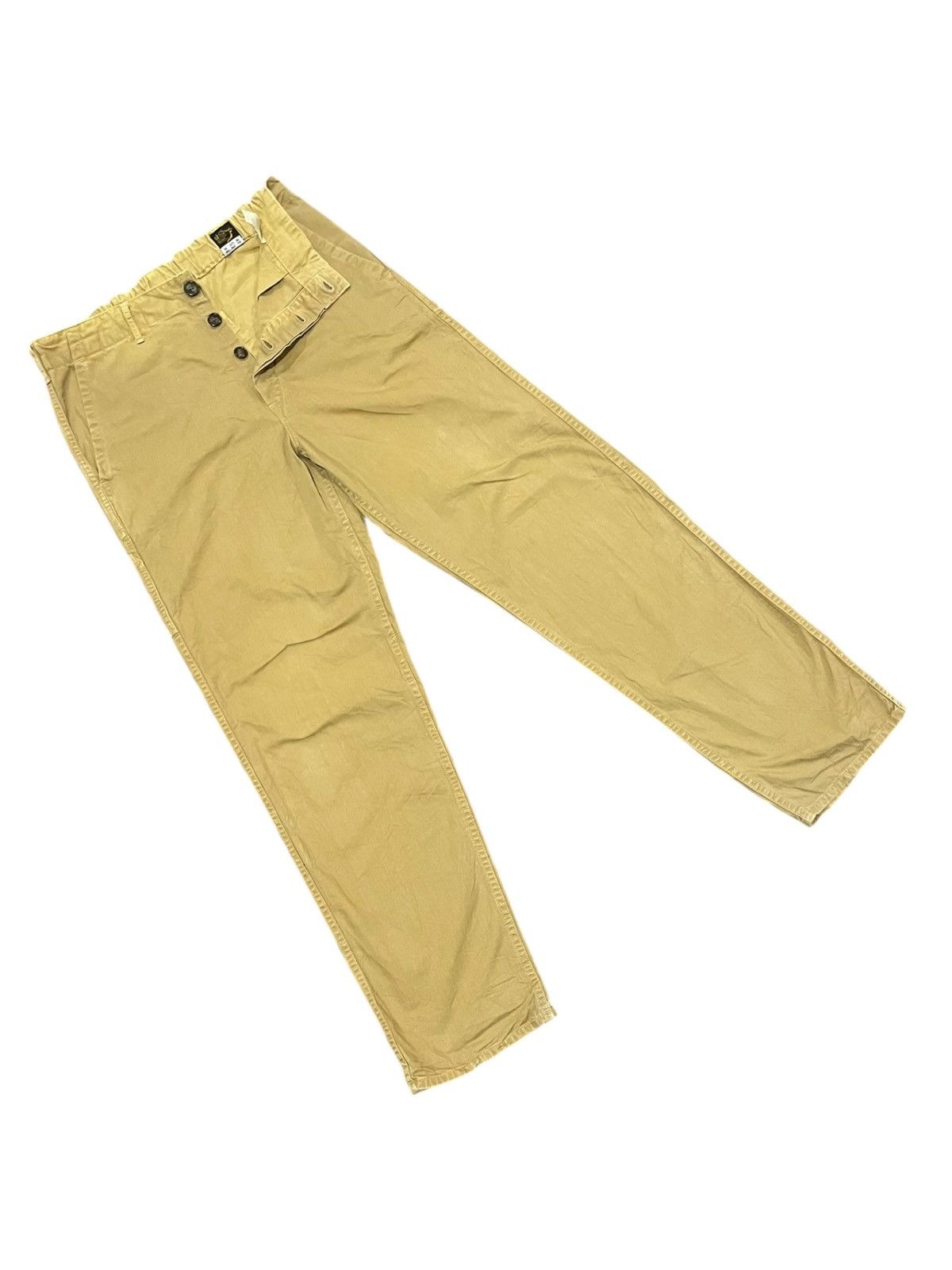 Orslow VTG 90s Orslow Button Fly HBT Pants Size US 33 - 19 Thumbnail