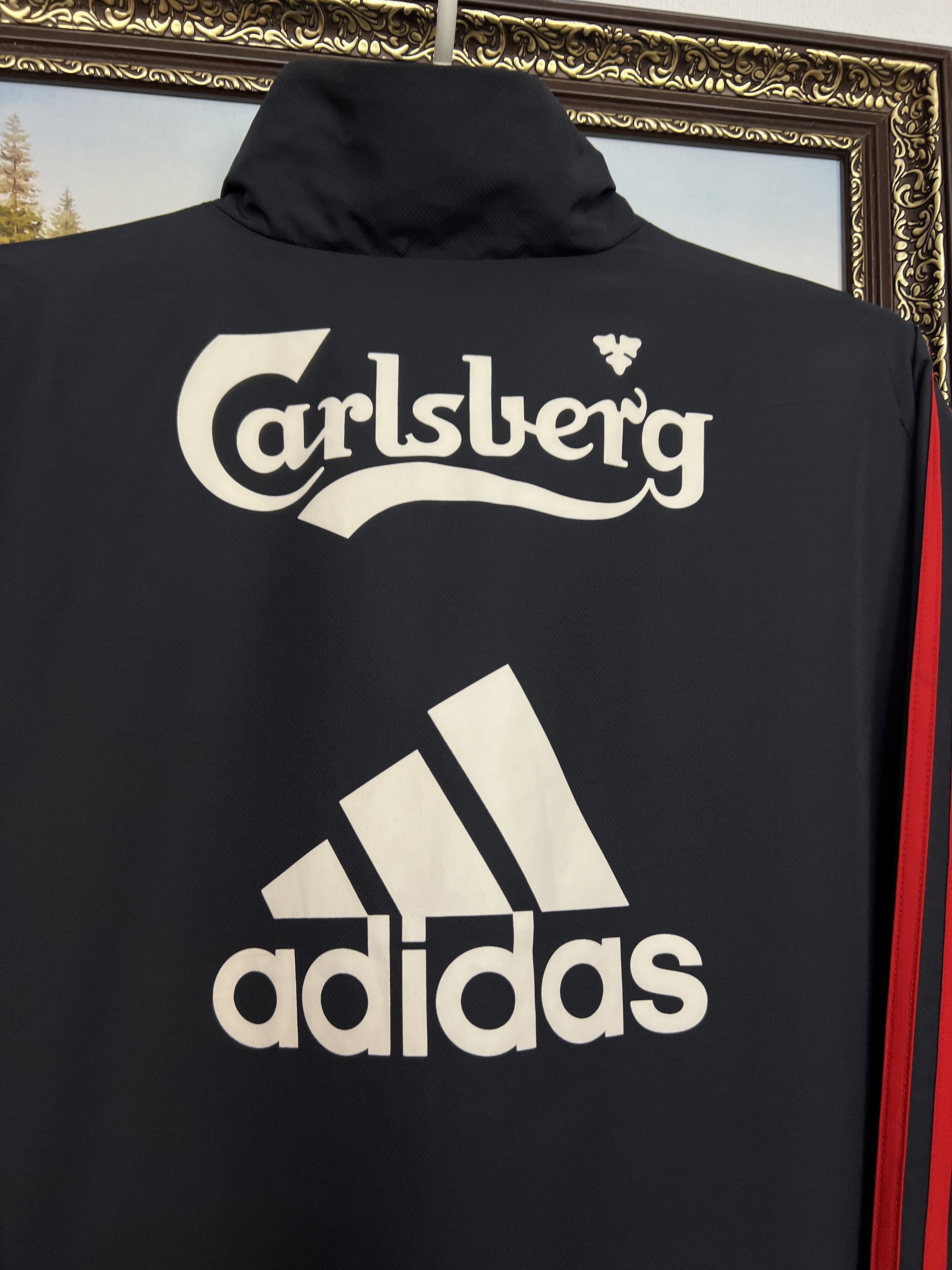Adidas Liverpool Football Jacket Soccer Track Top Windbreaker Size US L / EU 52-54 / 3 - 11 Thumbnail