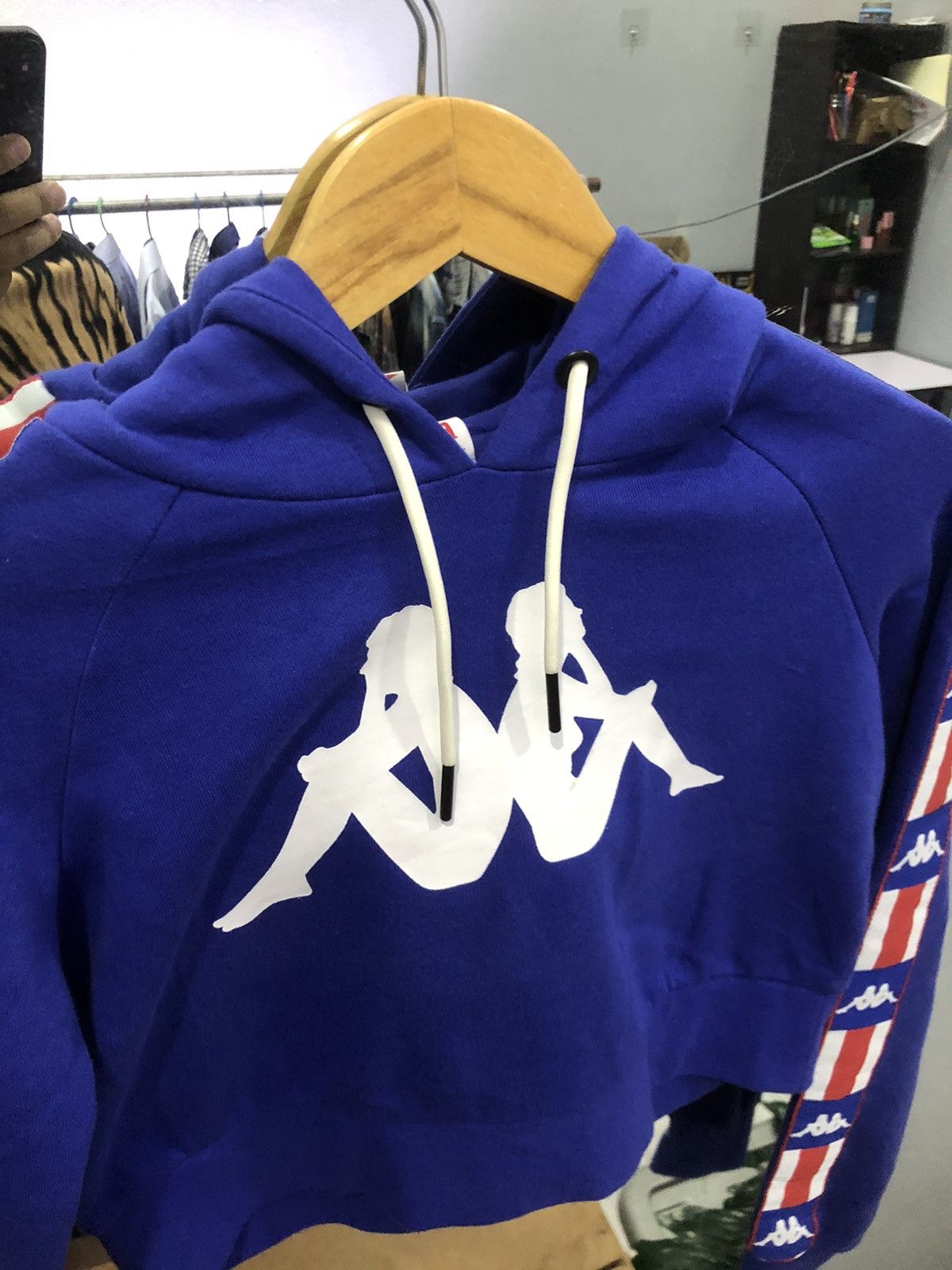 Kappa Fall/Winter 2019 Kappa LA Berry Cropped Hoodie Size XS / US 0-2 / IT 36-38 - 4 Thumbnail