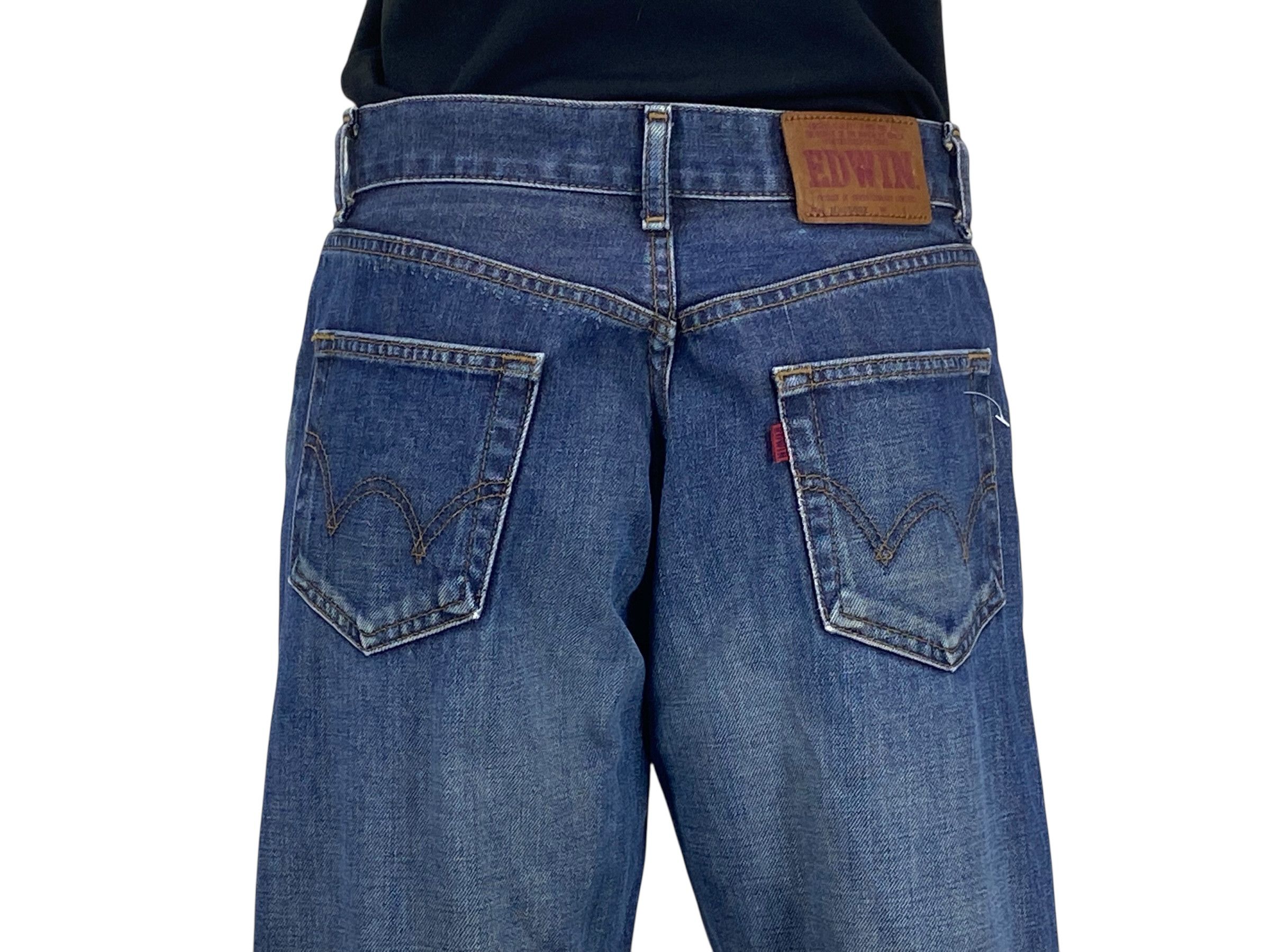 Edwin Edwin 503Z Denim Jeans Distressed Size US 27 - 6 Thumbnail