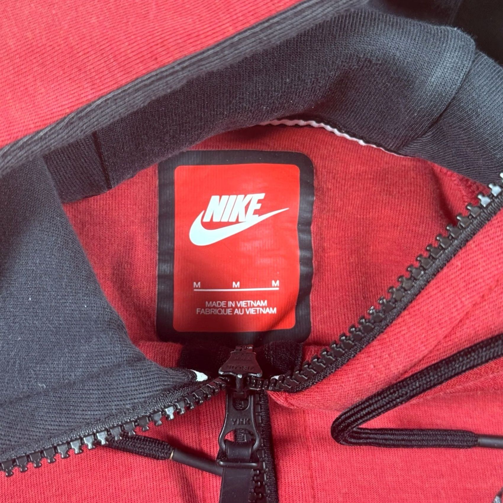 Nike Nike Hoodie Mens Medium Red Full Zip Sports Performance Size US M / EU 48-50 / 2 - 3 Thumbnail