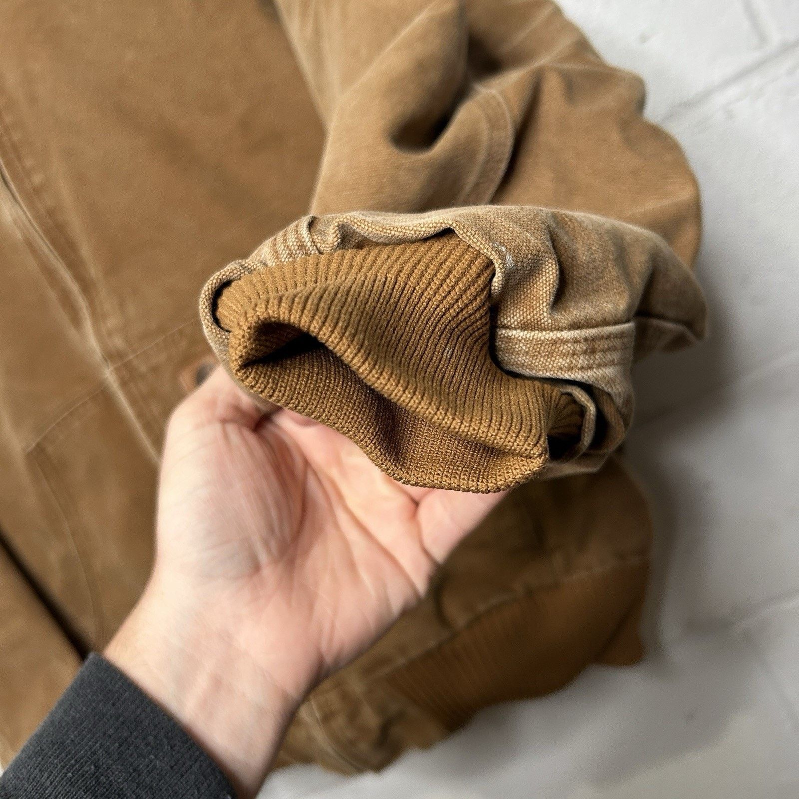 Carhartt Carhartt Hooded Quilt-Lined Active Jacket “Brown” J130-211 Size US XL / EU 56 / 4 - 4 Thumbnail