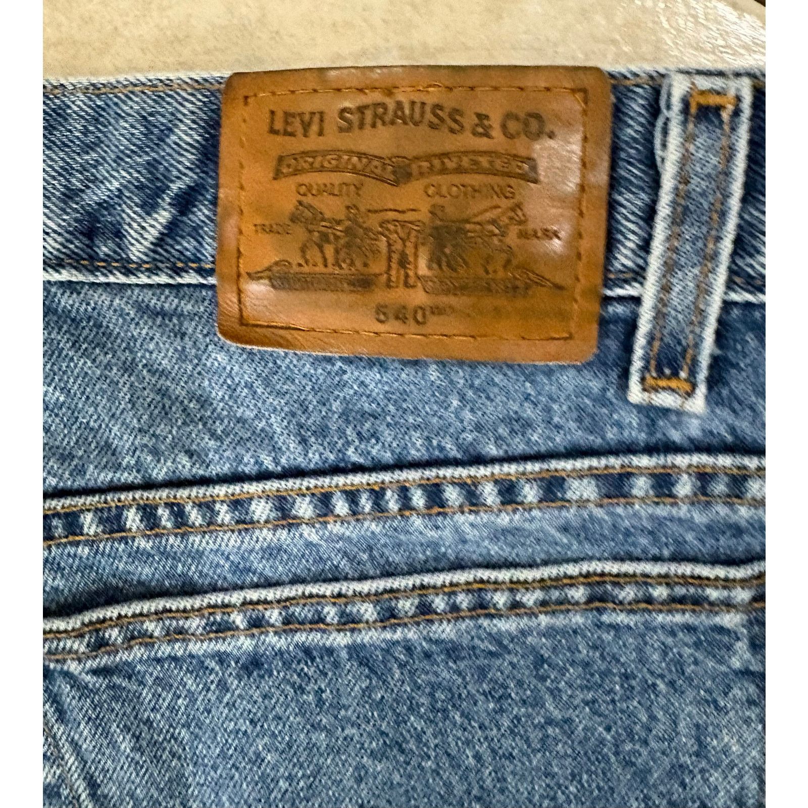 Polo Ralph Lauren Vintage 90s Levi’s Strauss & co jeans w38 L 38 Size US 38 / EU 54 - 5 Thumbnail