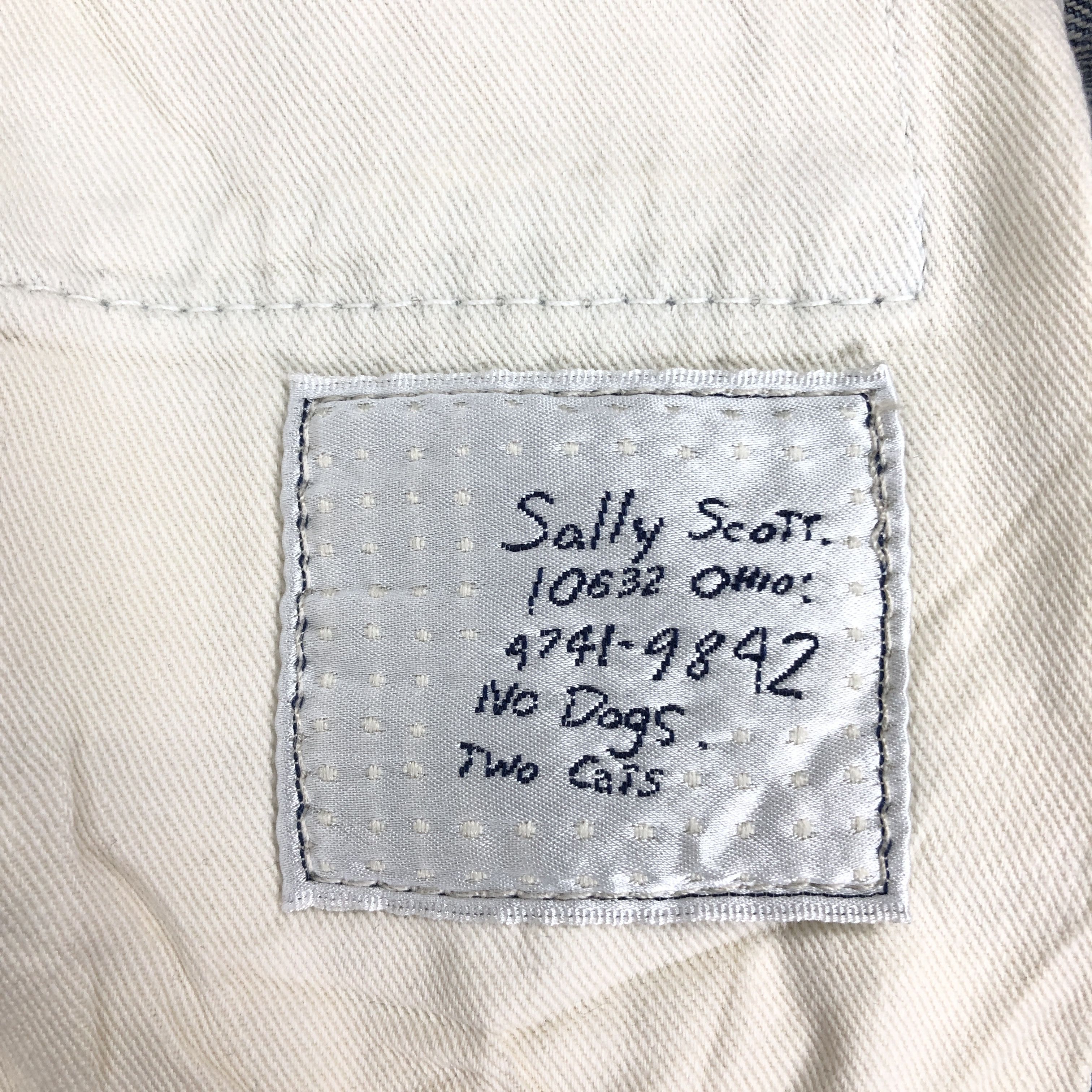 Designer × Vintage 28 x 26 Vintage Sally Scott Selvedge Jeans Painter L1389 Size US 28 / EU 44 - 8 Thumbnail