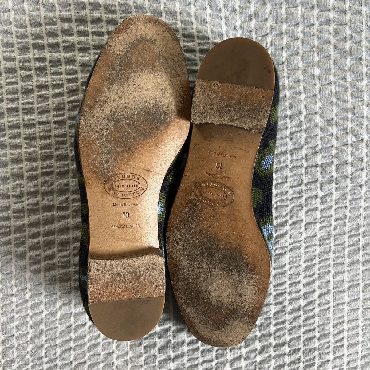 Stubbs & Wootton Stubbs & Wootton Needlepoint Slipper Size US 13 / EU 46 - 5 Thumbnail