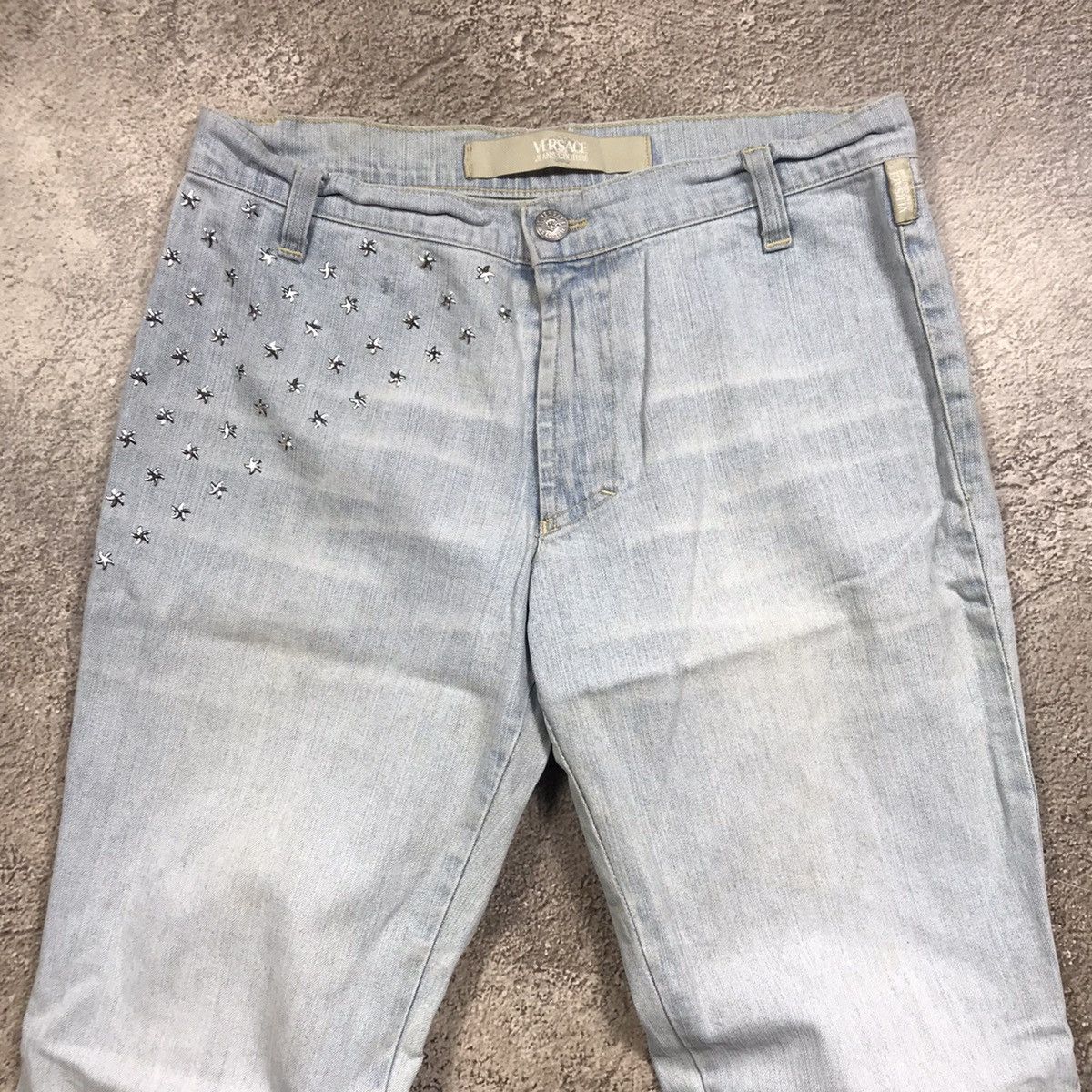 Vintage Vintage 90s Faded Distressed Baggy Jeans Grunge Skate 28 Size 28" / US 6 / IT 42 - 3 Thumbnail