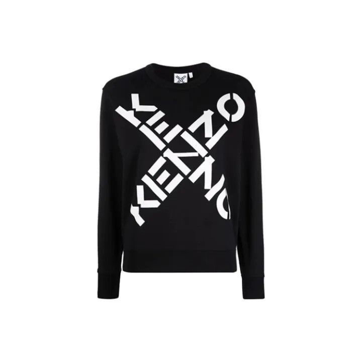 Kenzo Kenzo Logo Sweater for Women Black -2507 Size M / US 6-8 / IT 42-44 - 1 Thumbnail