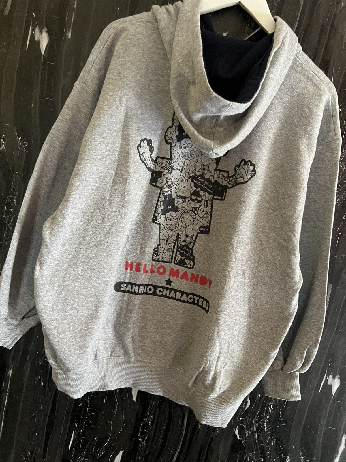 Japanese Brand Hello Mandy Hoodie Japanese Archive Streetwear Pullover Size US L / EU 52-54 / 3 - 6 Thumbnail