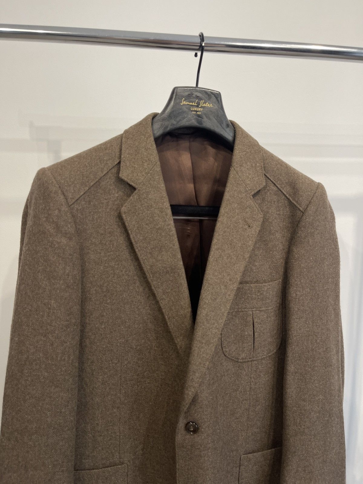 Vintage Vintage rare wool blazer classic jacket sport coat 42 Size 42L - 3 Thumbnail