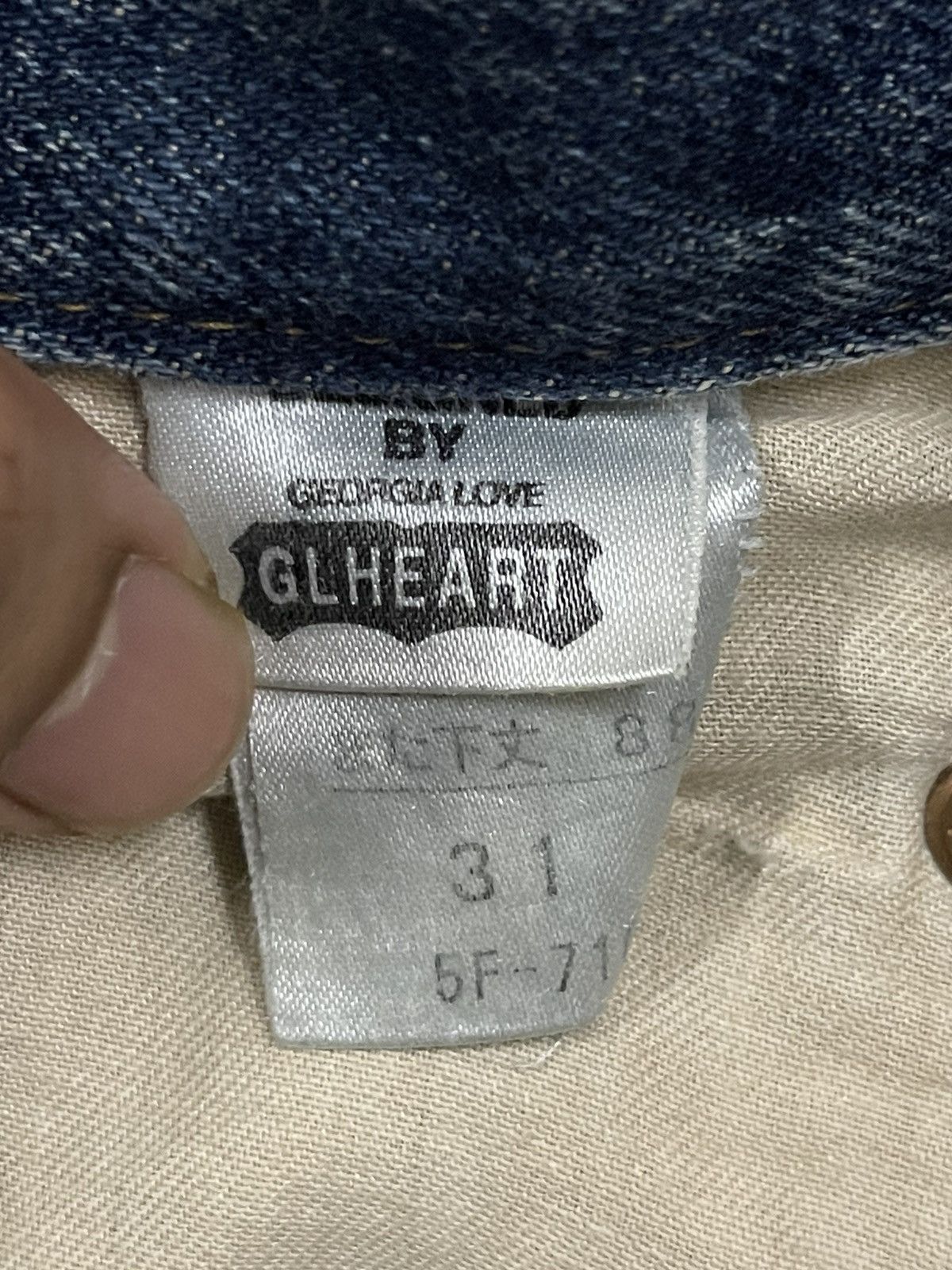 14th Addiction Vintage Japanese Brand Blue Wash Distress Baggy Jeans Size US 30 / EU 46 - 8 Thumbnail
