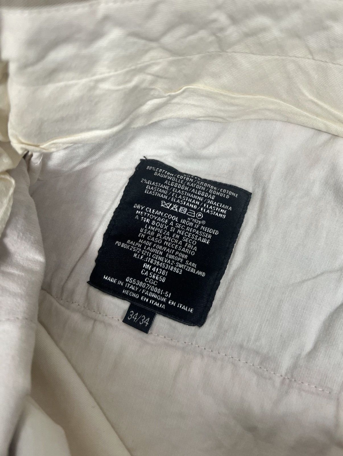 Ralph Lauren Ralph Lauren Beige Chino Shorts Size US 34 / EU 50 - 6 Thumbnail