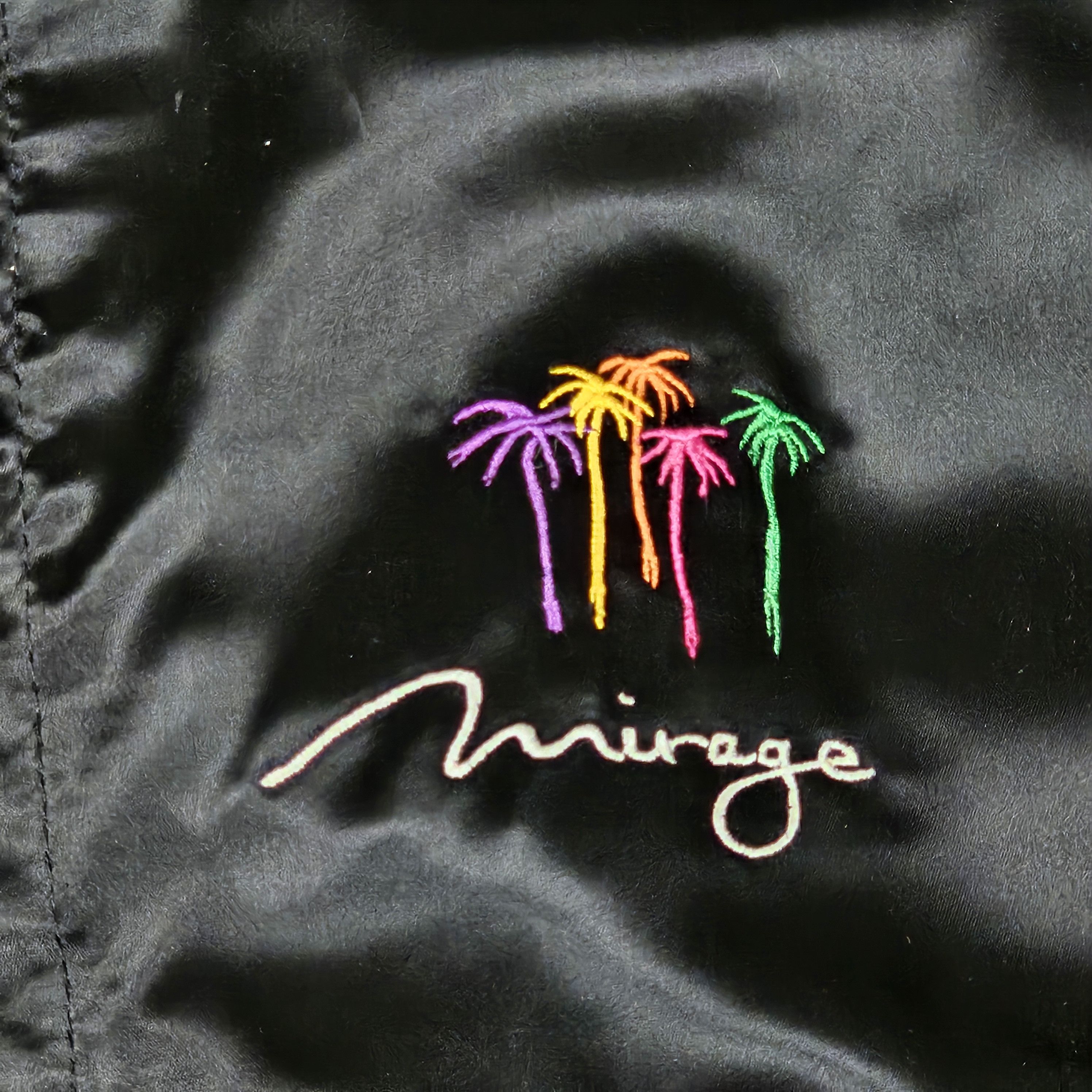 Mirage Vintage1997 Holyfield Vs Moorer Mirage Vegas Satin Jacket XL Size US XL / EU 56 / 4 - 3 Thumbnail