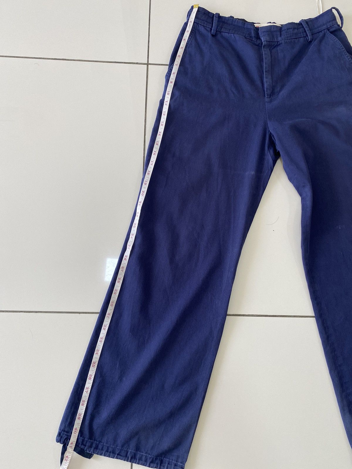 Designer × Marni Marni Logo Embroided Baggy Pants Size 30" / US 8 / IT 44 - 20 Thumbnail