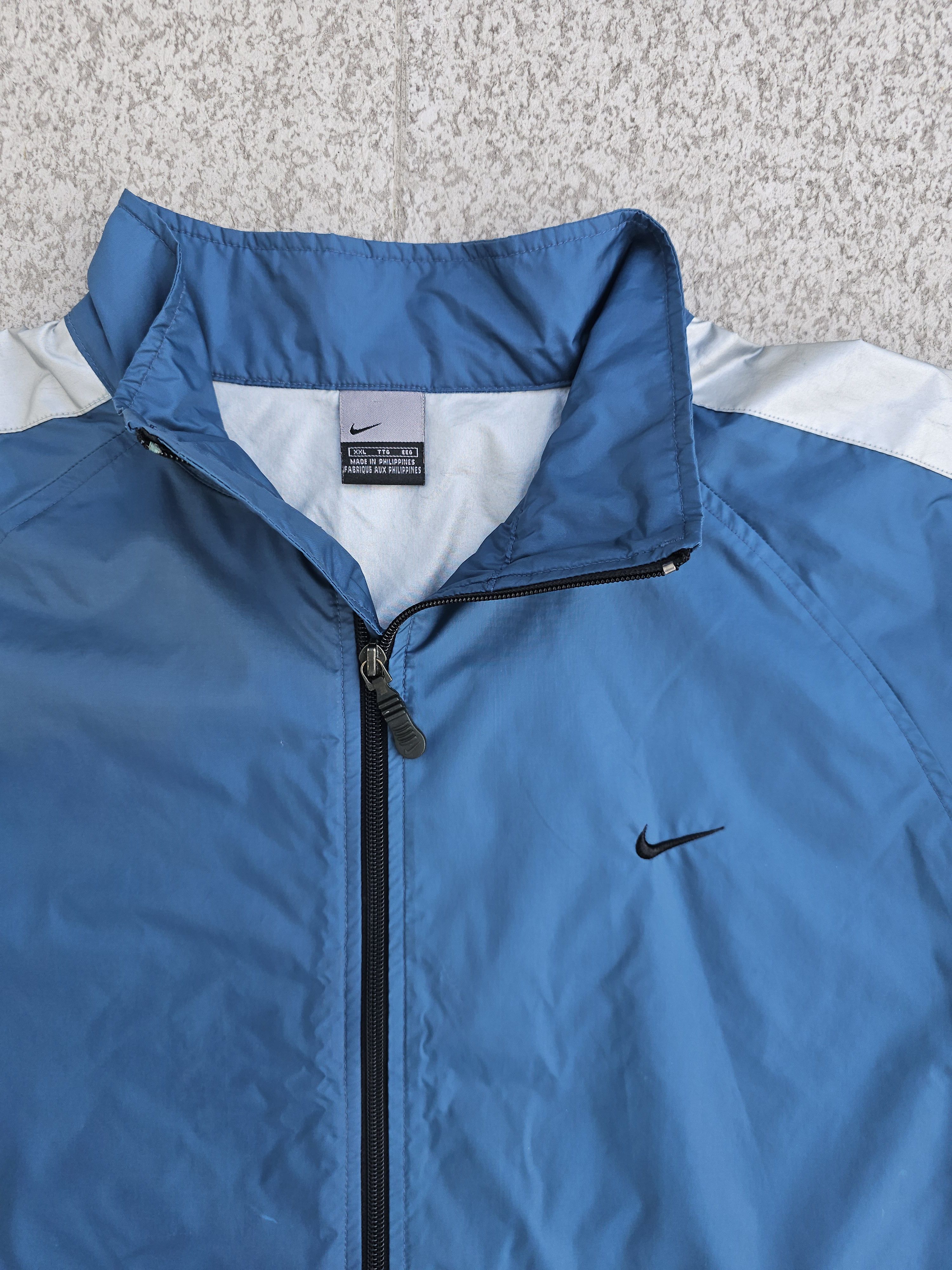 Nike × Vintage Crazy Y2K Vintage Nike Packable Zip Up Windbreaker Size US XXL / EU 58 / 5 - 2 Thumbnail