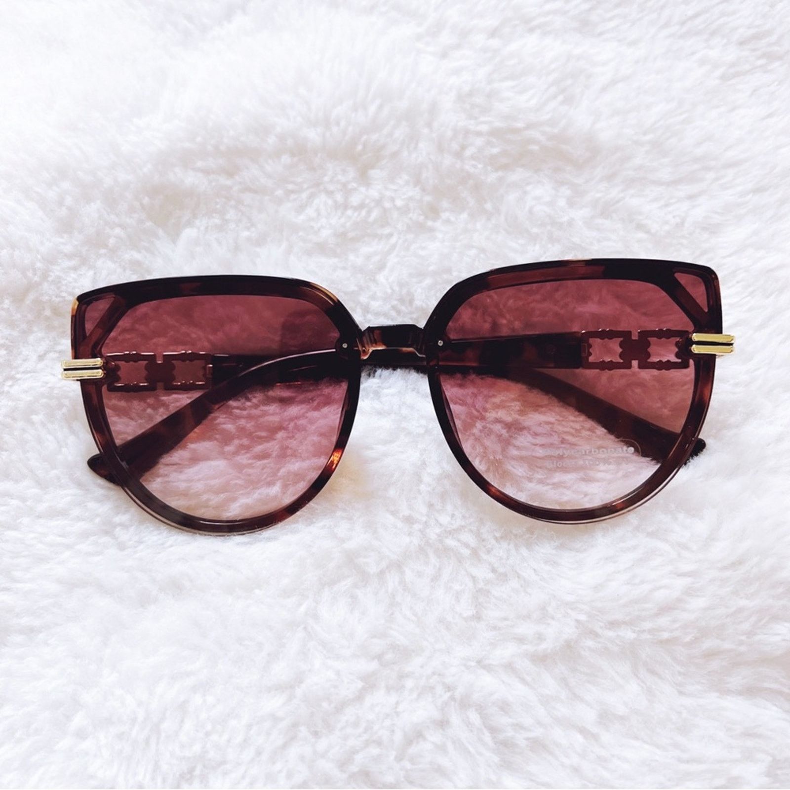 Other Liana Tortoise Brown Sleek Sunglasses Size ONE SIZE - 1 Thumbnail