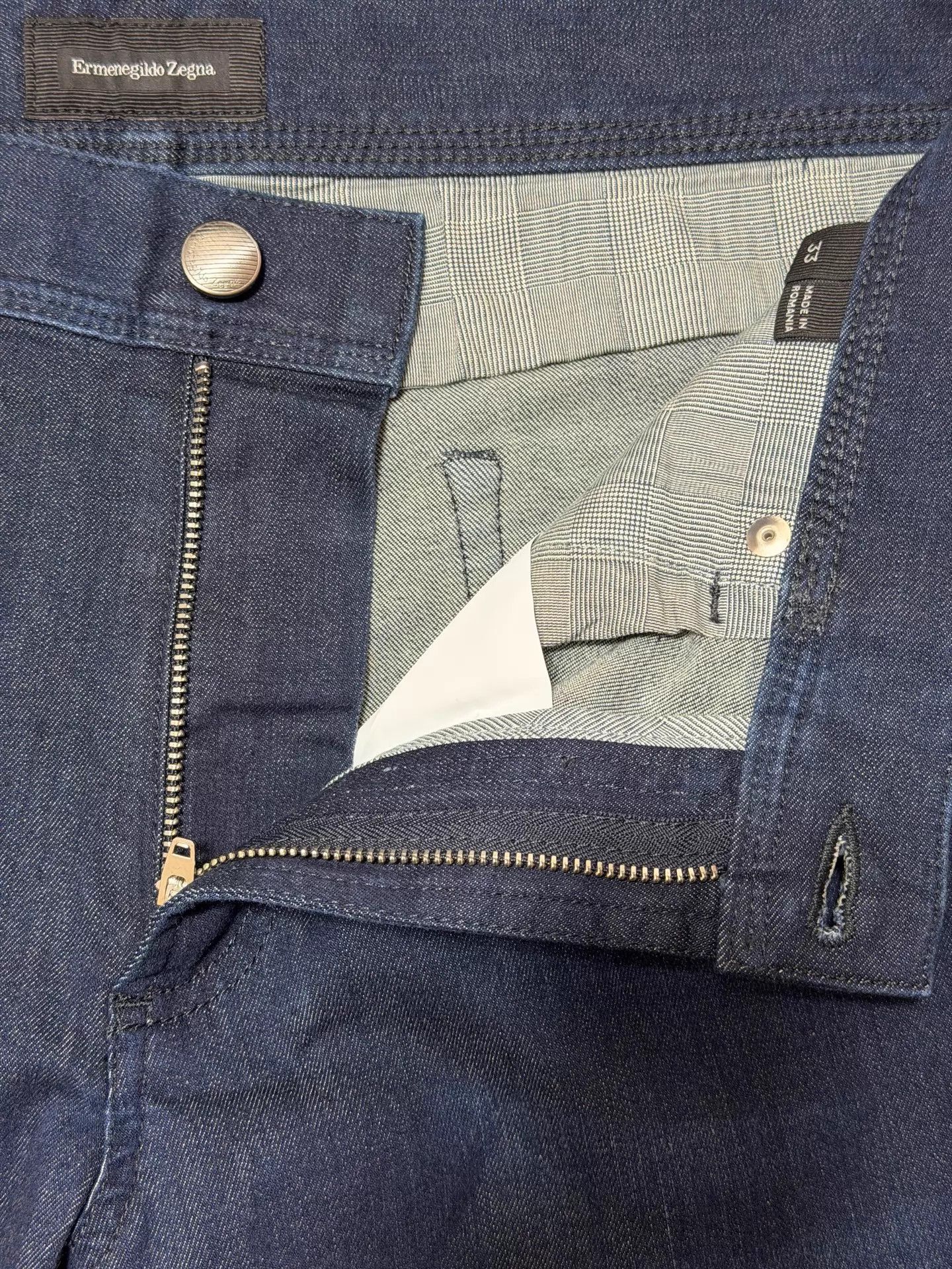 Ermenegildo Zegna Ermenegildo Zegna Straight Indigo Jeans 31/32/33 Size US 33 - 4 Thumbnail