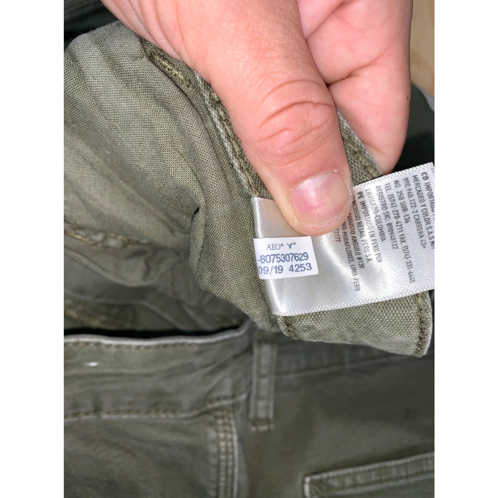 American Eagle Outfitters American Eagle Outfitters Jeans Men 38x30 Green Utility Carpenter 12937 Size US 38 / EU 54 - 4 Thumbnail