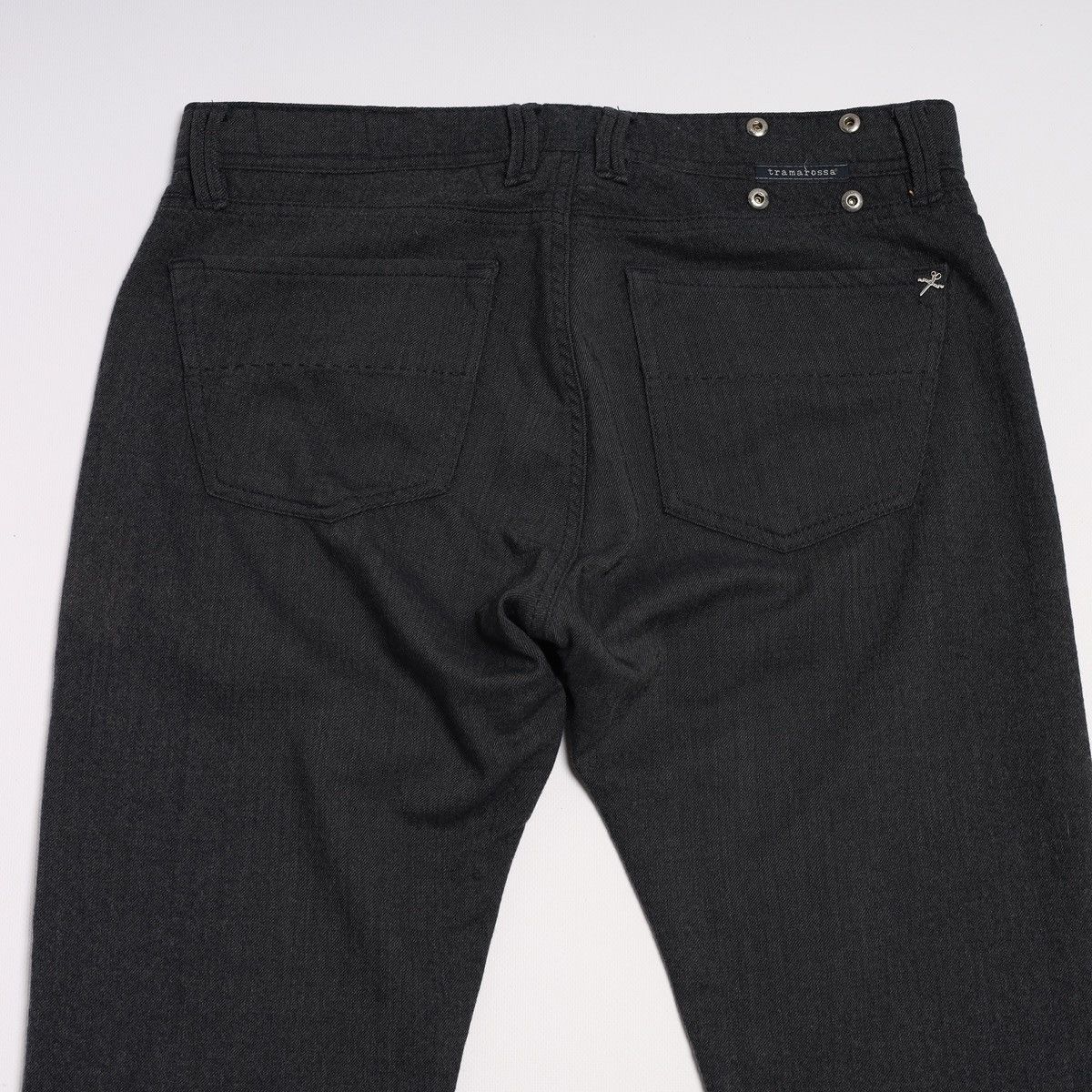Other Tramarossa Sartoria Italy Dark Grey Wool Pants Trousers 33 Size US 33 - 12 Thumbnail