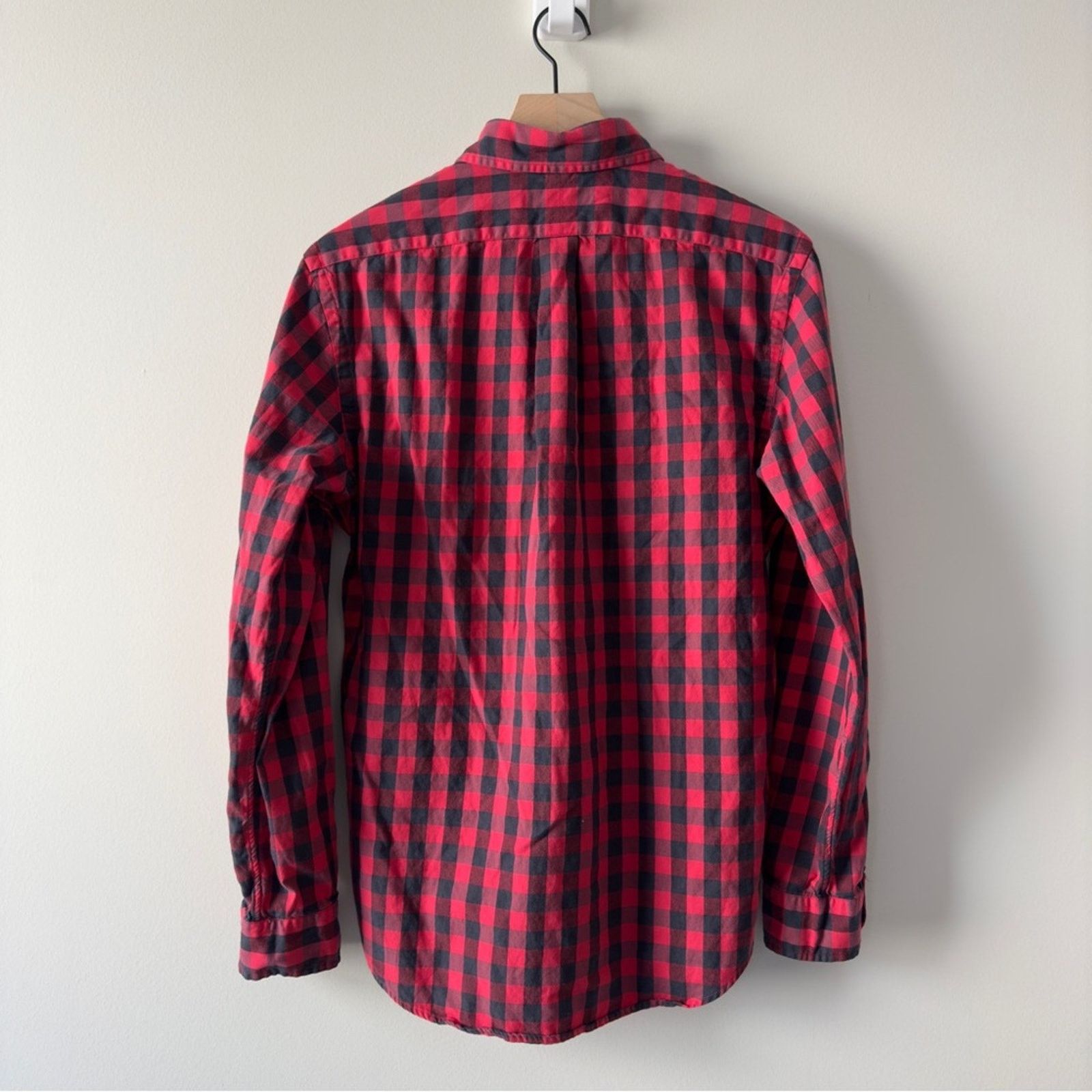 Ralph Lauren Ralph Lauren Classic Fit Performance Red Black Checker EUC Size US M / EU 48-50 / 2 - 2 Thumbnail