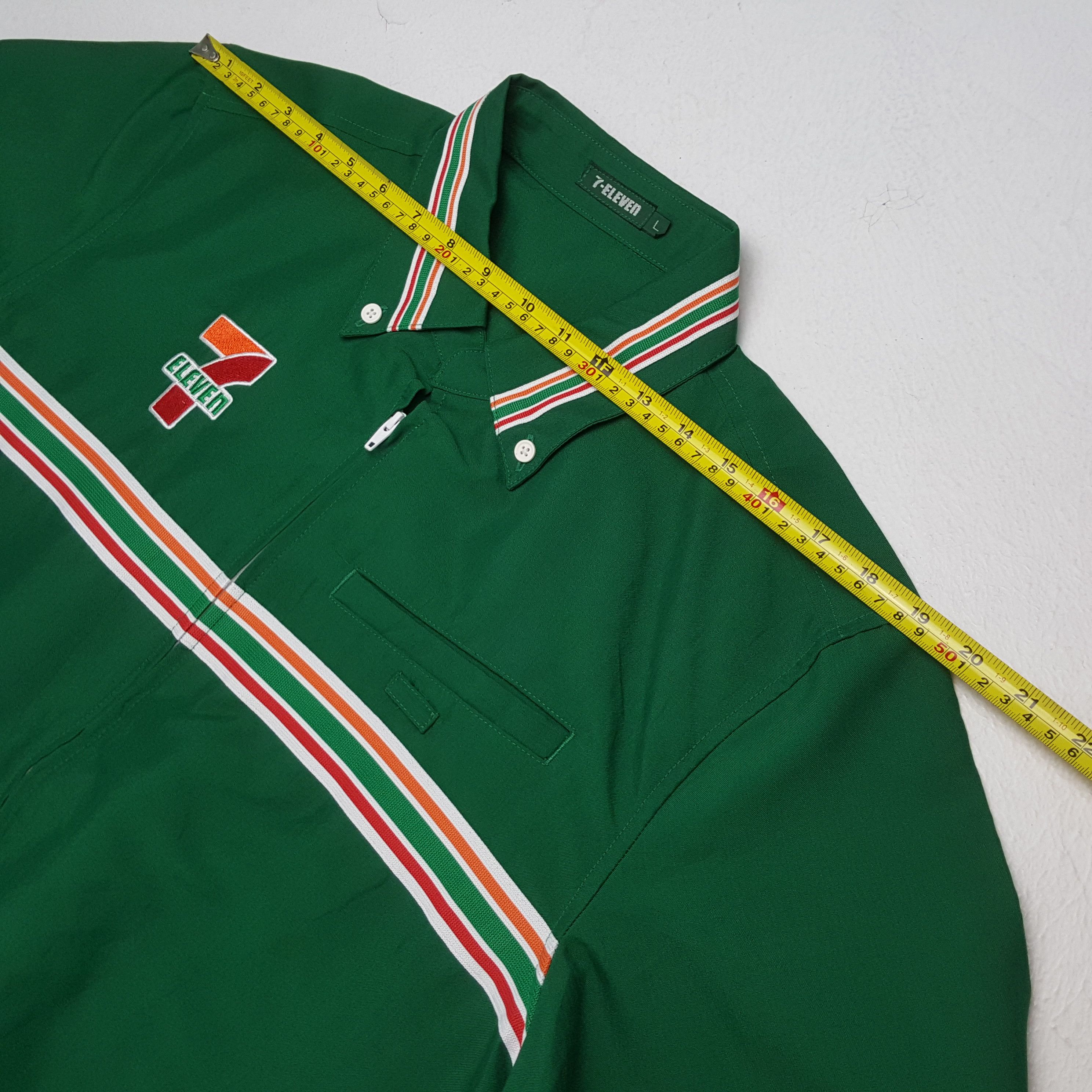 Japanese Brand × Vintage Vintage 7-ELEVEn Japanese Workers Uniform Shirt Jacket Size US L / EU 52-54 / 3 - 5 Thumbnail
