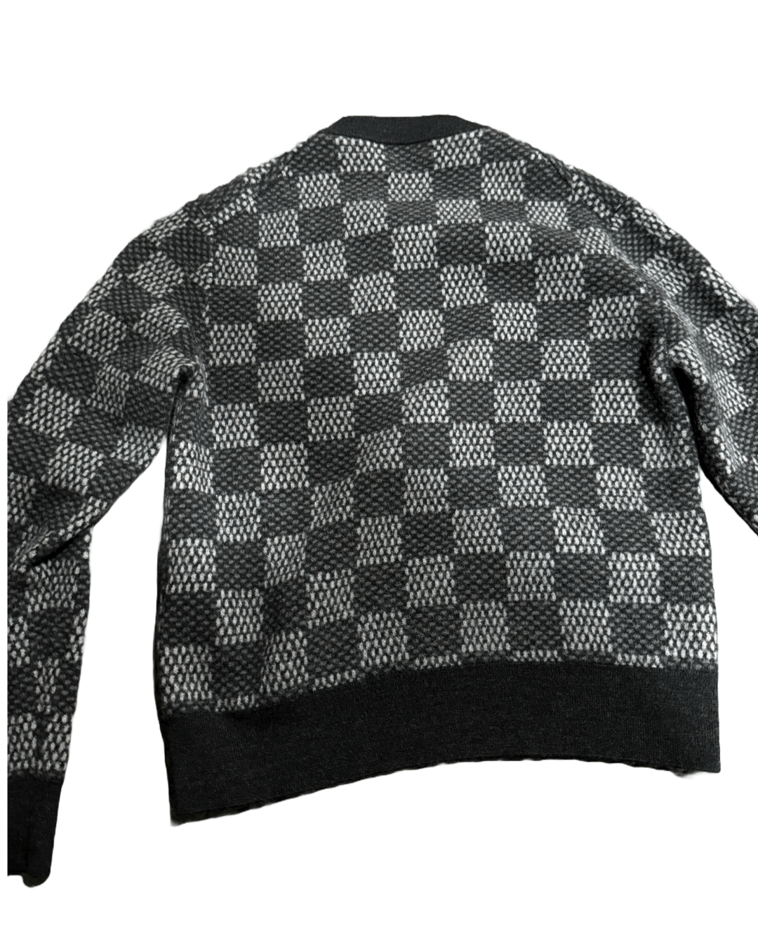Louis Vuitton Damier Wool Crewneck Size US S / EU 44-46 / 1 - 4 Thumbnail