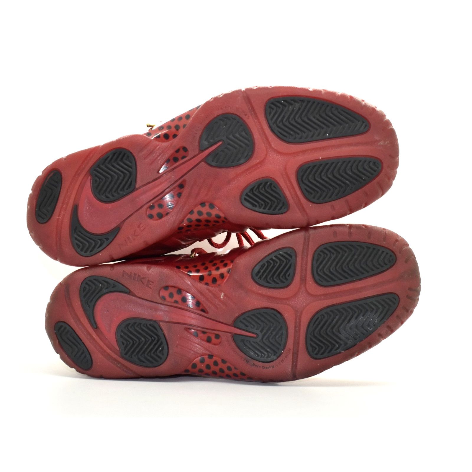 Nike NIKE Little Posite Pro GS Red/Black Shoes 644792-601 Size 6Y Size US 6 / EU 39 - 9 Thumbnail