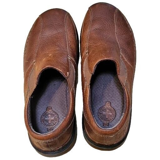 Dr. Martens Vintage Doc Martens Loafers Men Sz 11 Men Cognac Leather Sli Size US 11 / EU 44 - 6 Thumbnail