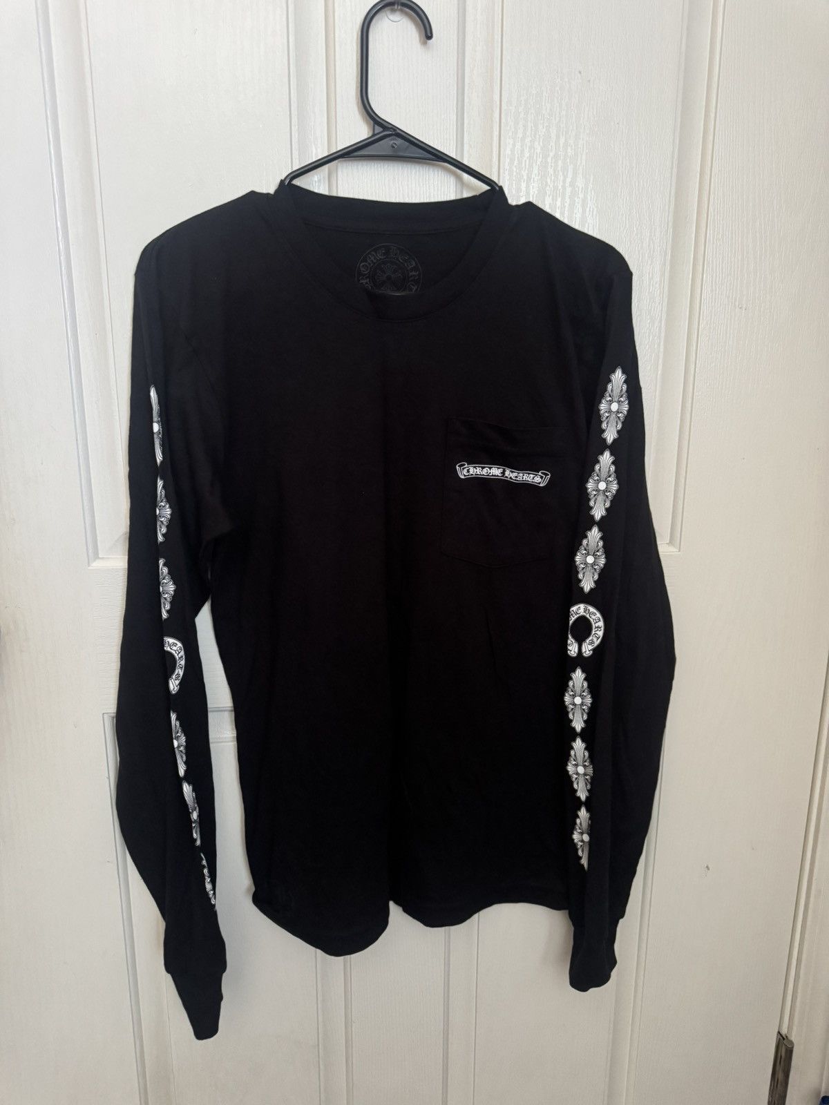 トップス Chrome Hearts flowral cross t-shirt Chrome Hearts flowral cross t-shirt Chrome Hearts Floral Cross